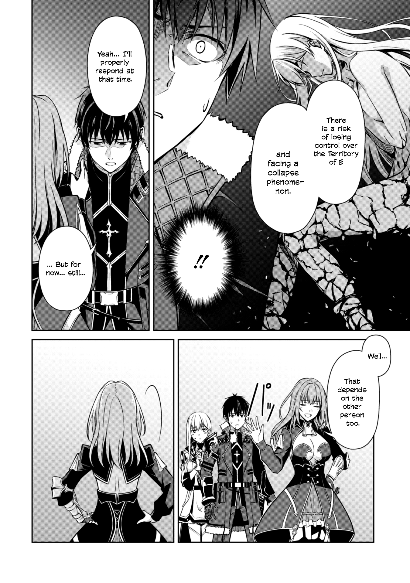 Halaman dari Boushoku no Berserk ~Ore dake Level to Iu Gainen wo Toppa suru~ Chapter 59
