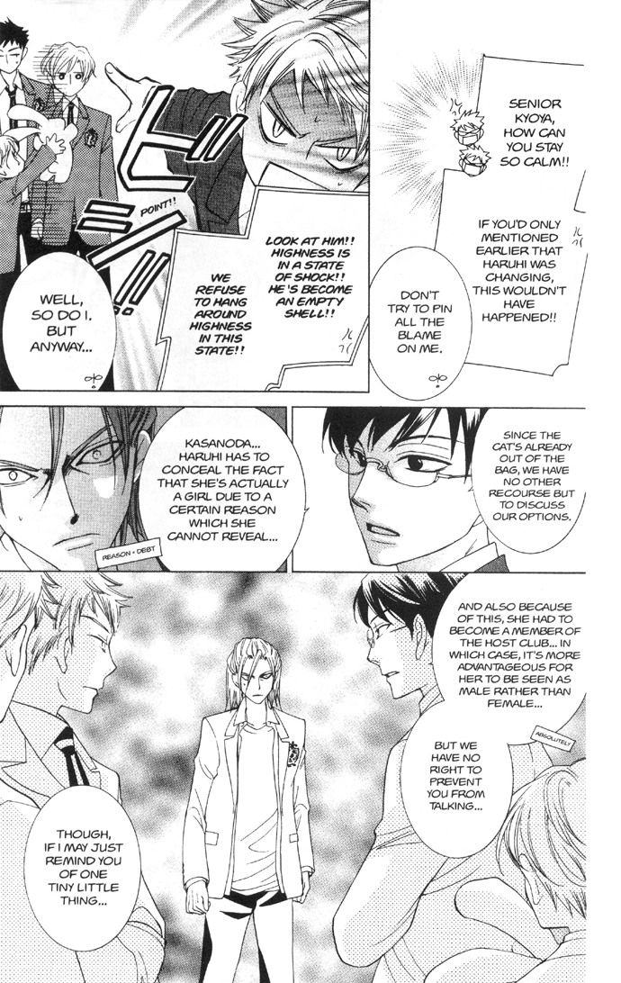 Halaman dari Ouran High School Host Club Chapter 36