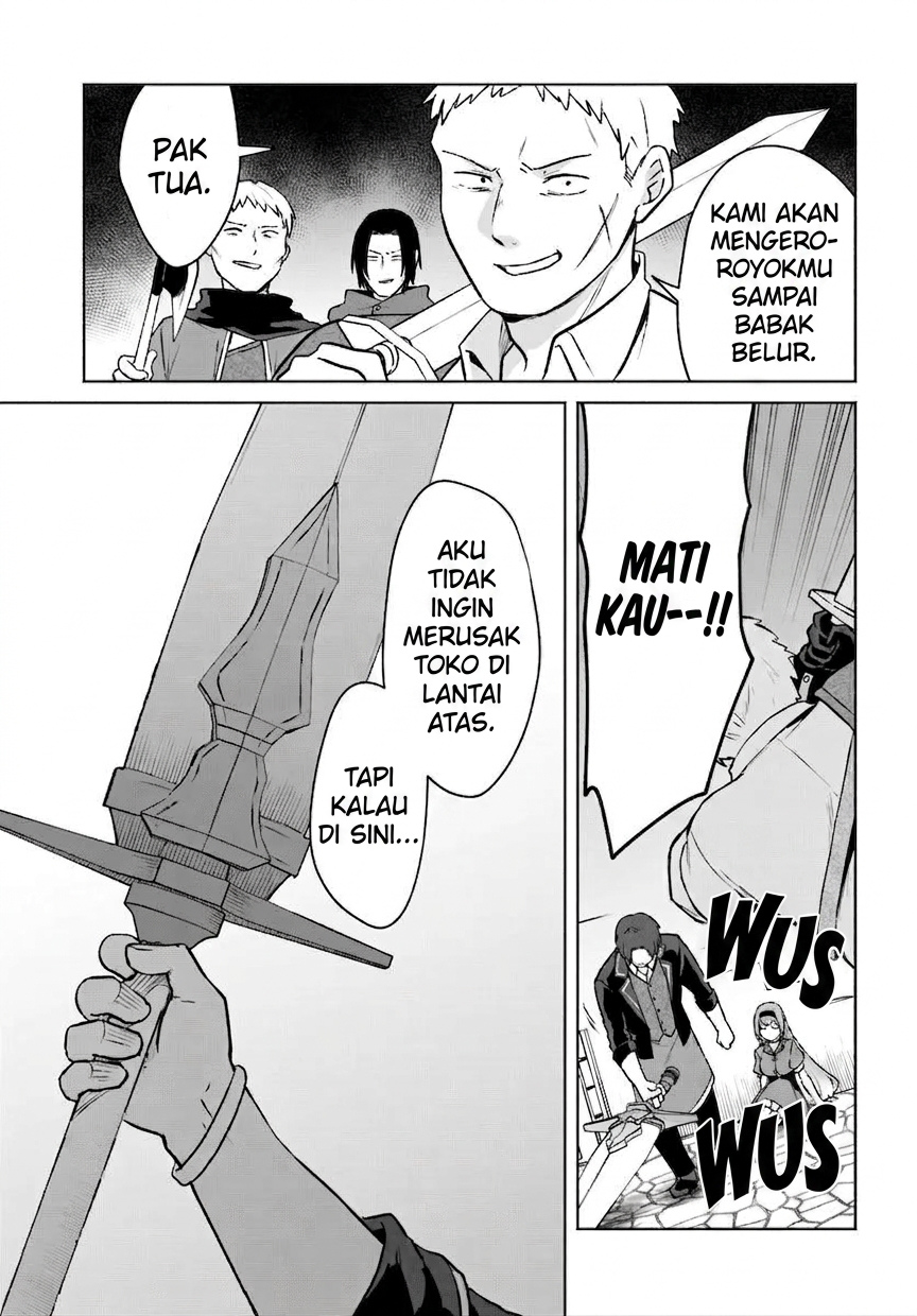 Moto Saikyou Boukensha no Rojiura Café Nonbiri Kaigyouroku Chapter 1 - halaman 29
