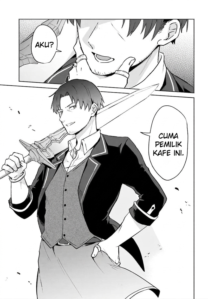 Moto Saikyou Boukensha no Rojiura Café Nonbiri Kaigyouroku Chapter 1 - halaman 35