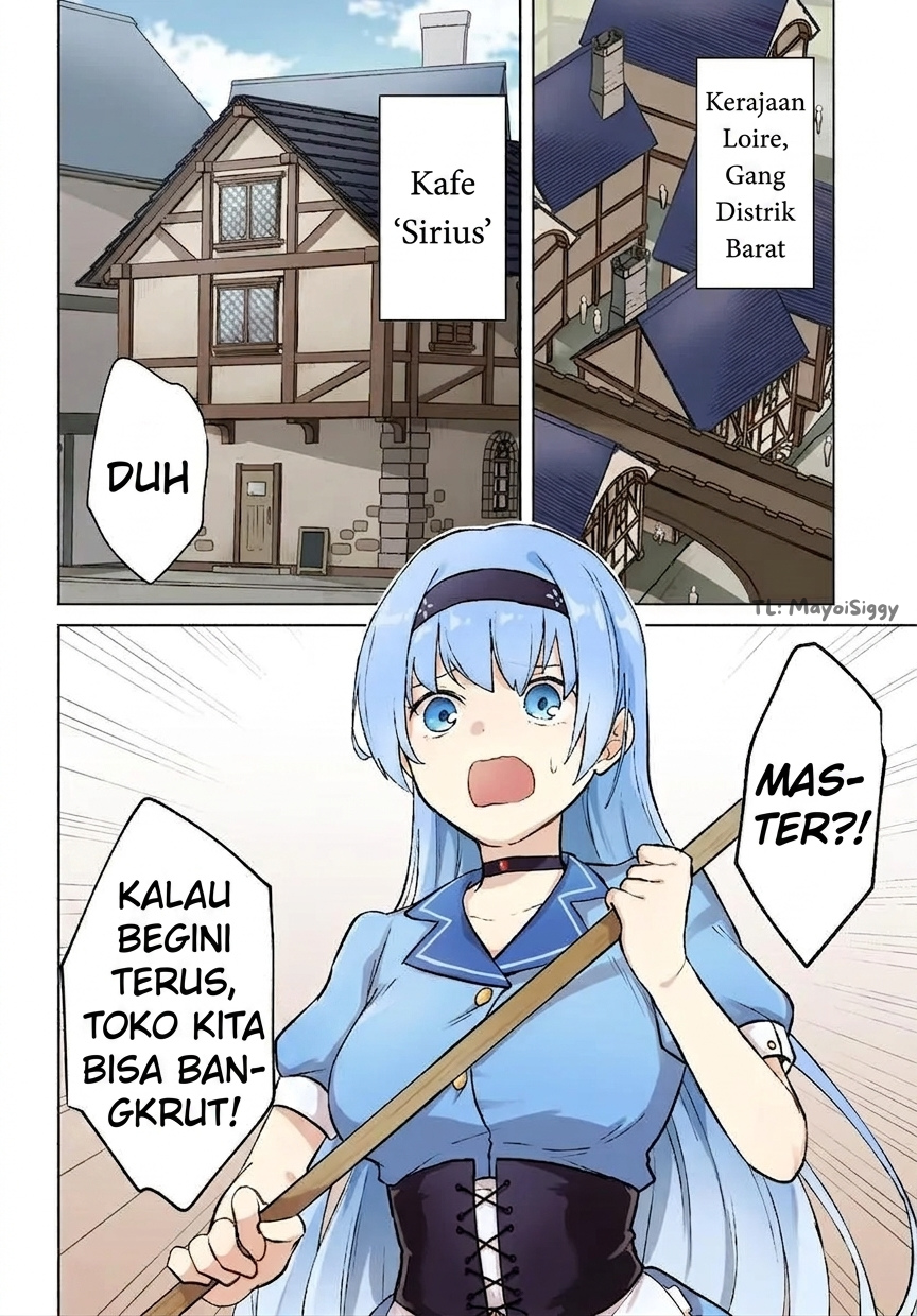 Moto Saikyou Boukensha no Rojiura Café Nonbiri Kaigyouroku Chapter 1 - halaman 4