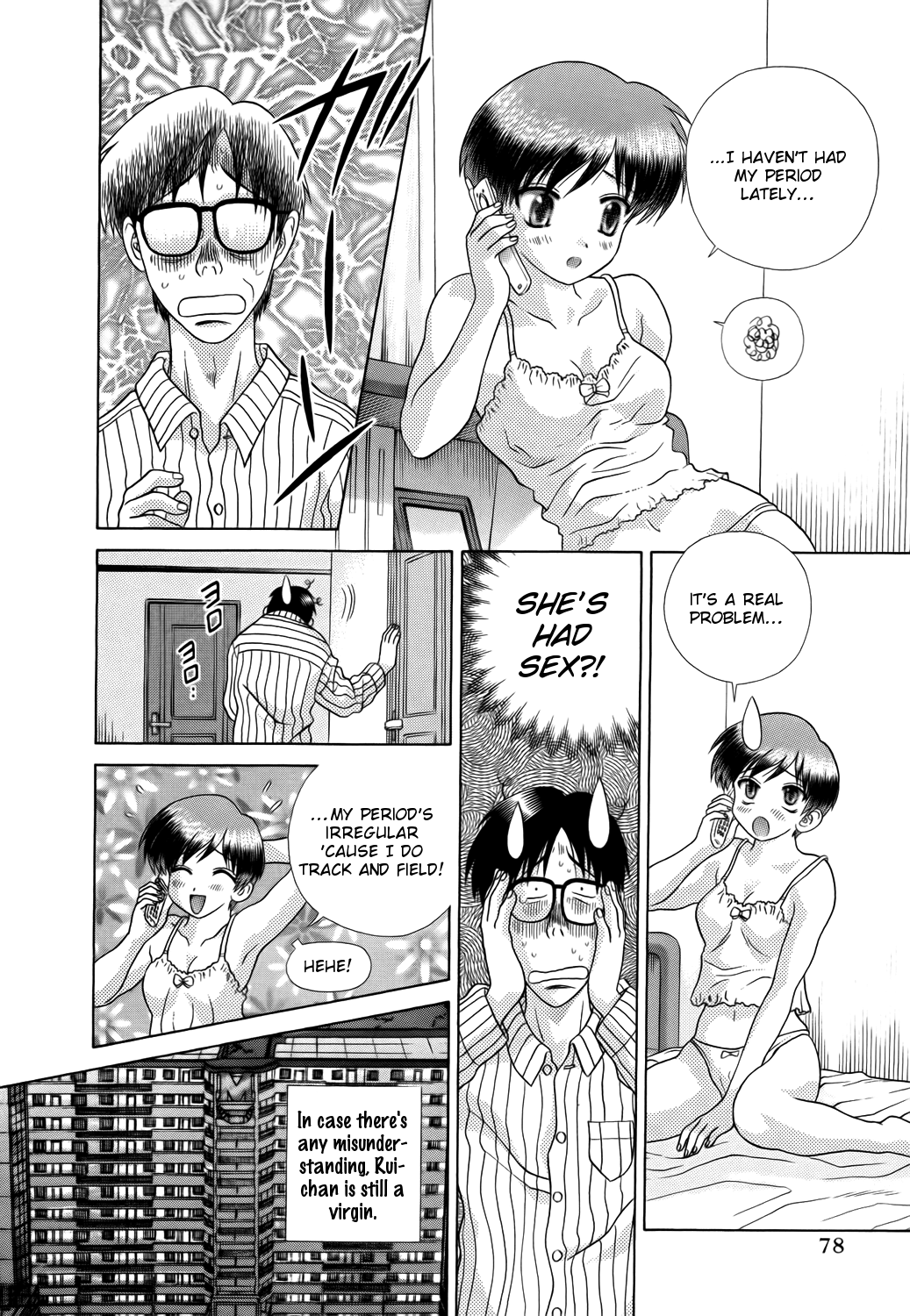 Halaman dari Futari Ecchi Chapter 209
