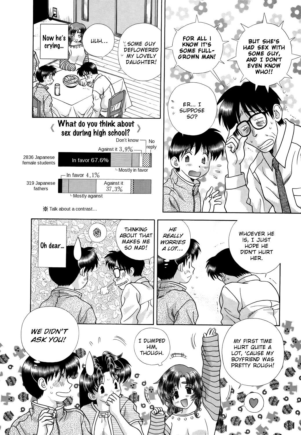 Halaman dari Futari Ecchi Chapter 209
