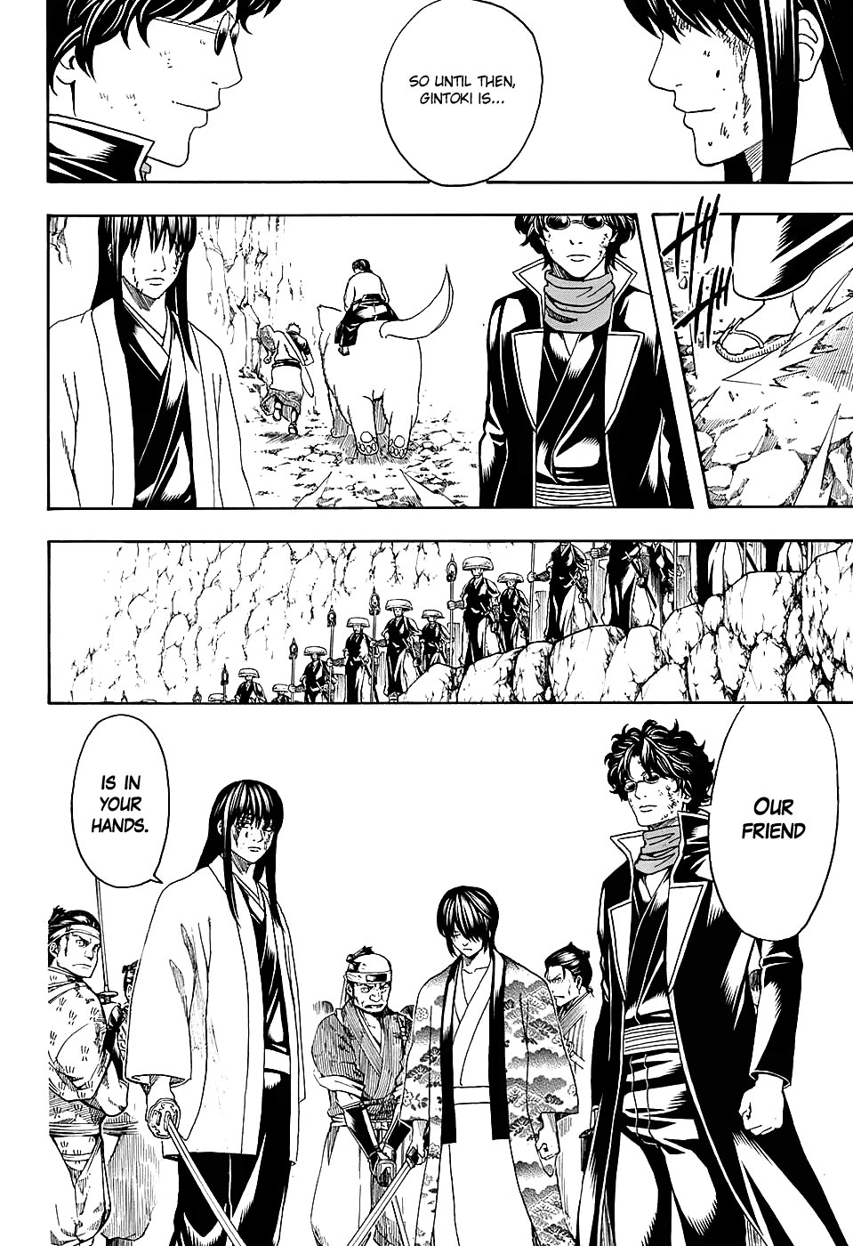 Halaman dari Gintama Chapter 575