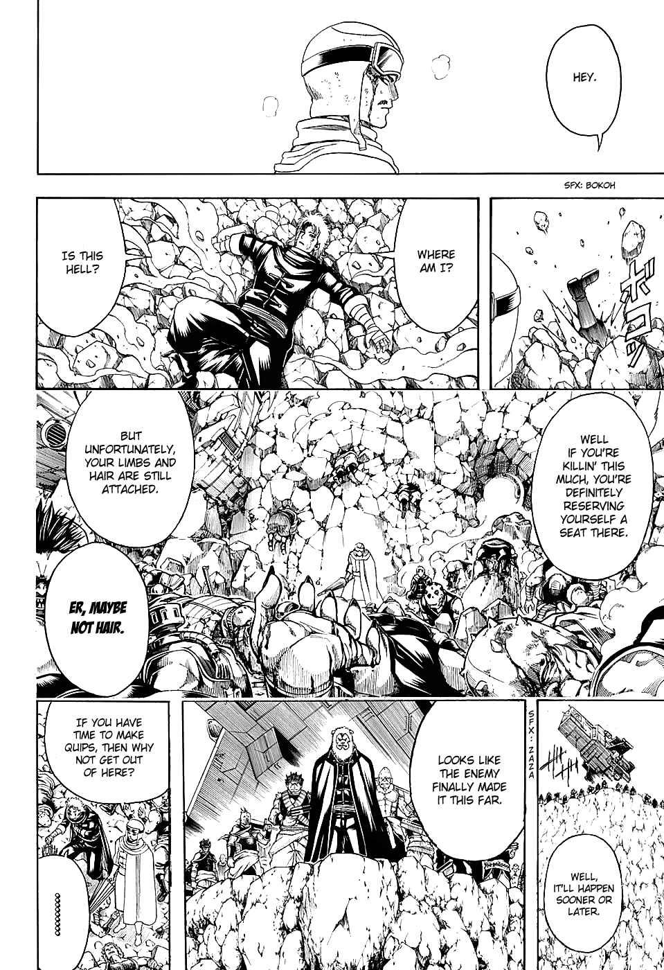Halaman dari Gintama Chapter 575