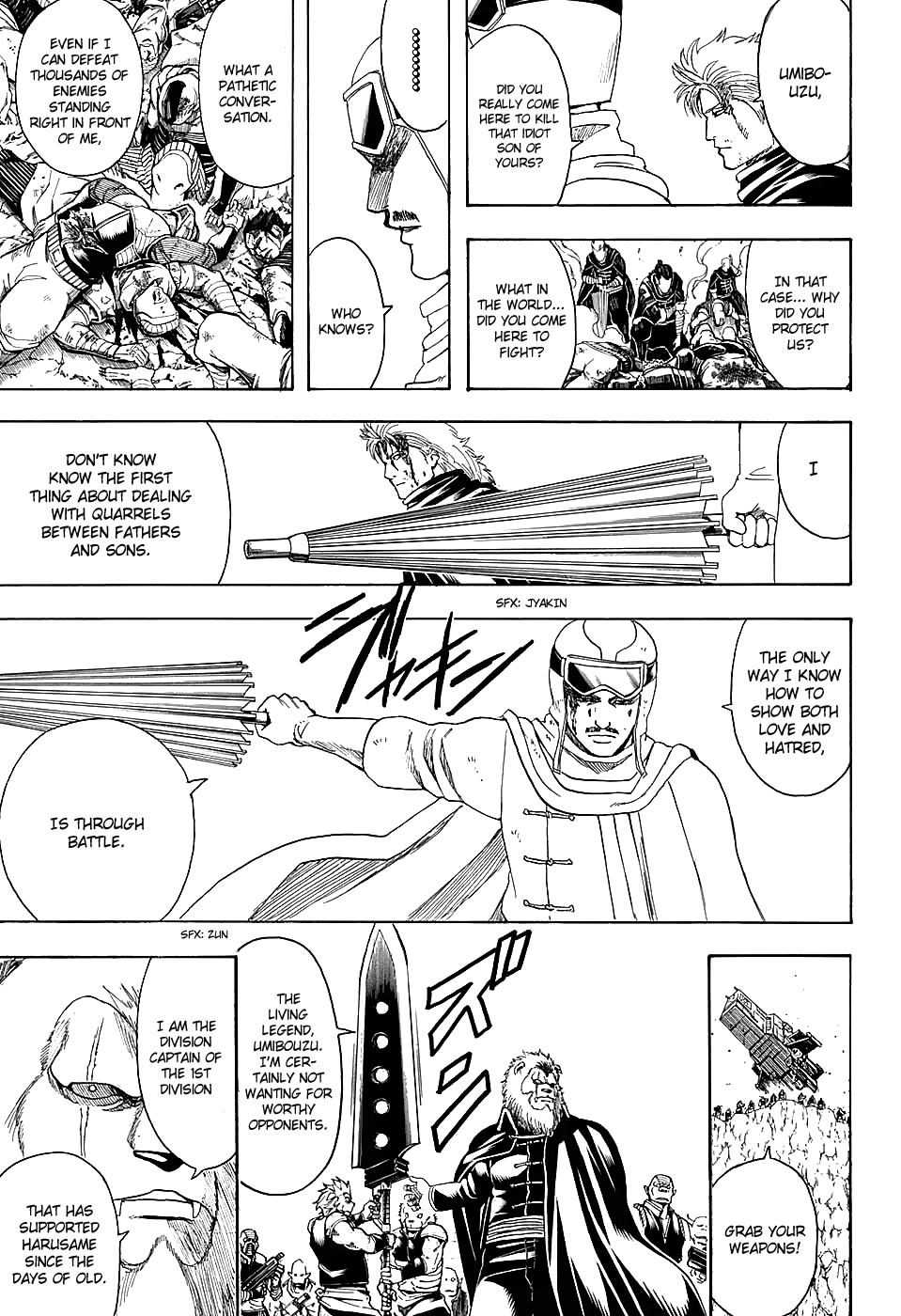 Halaman dari Gintama Chapter 575