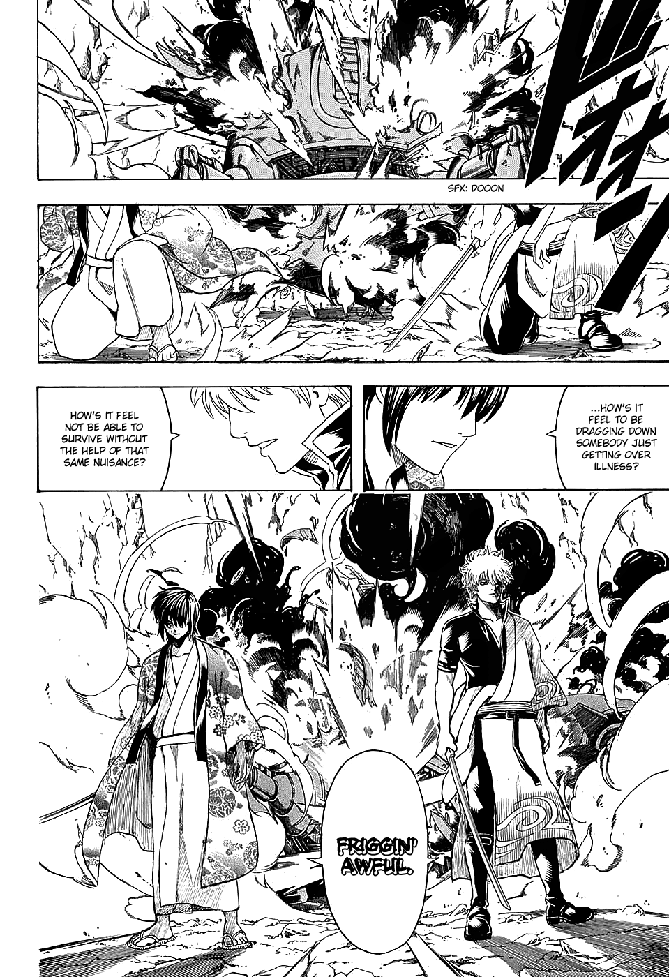 Halaman dari Gintama Chapter 575