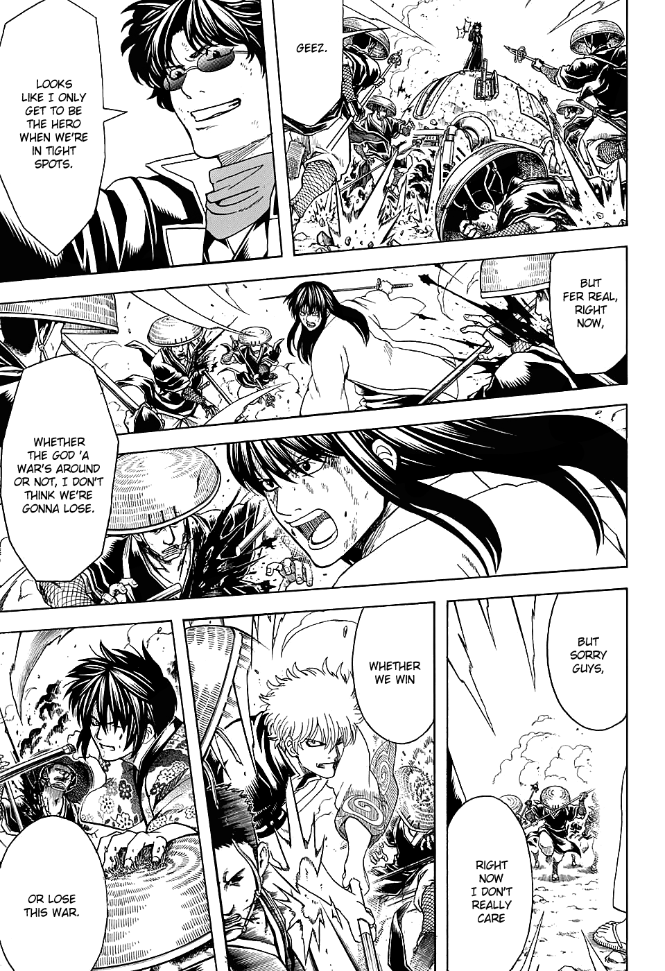 Halaman dari Gintama Chapter 575