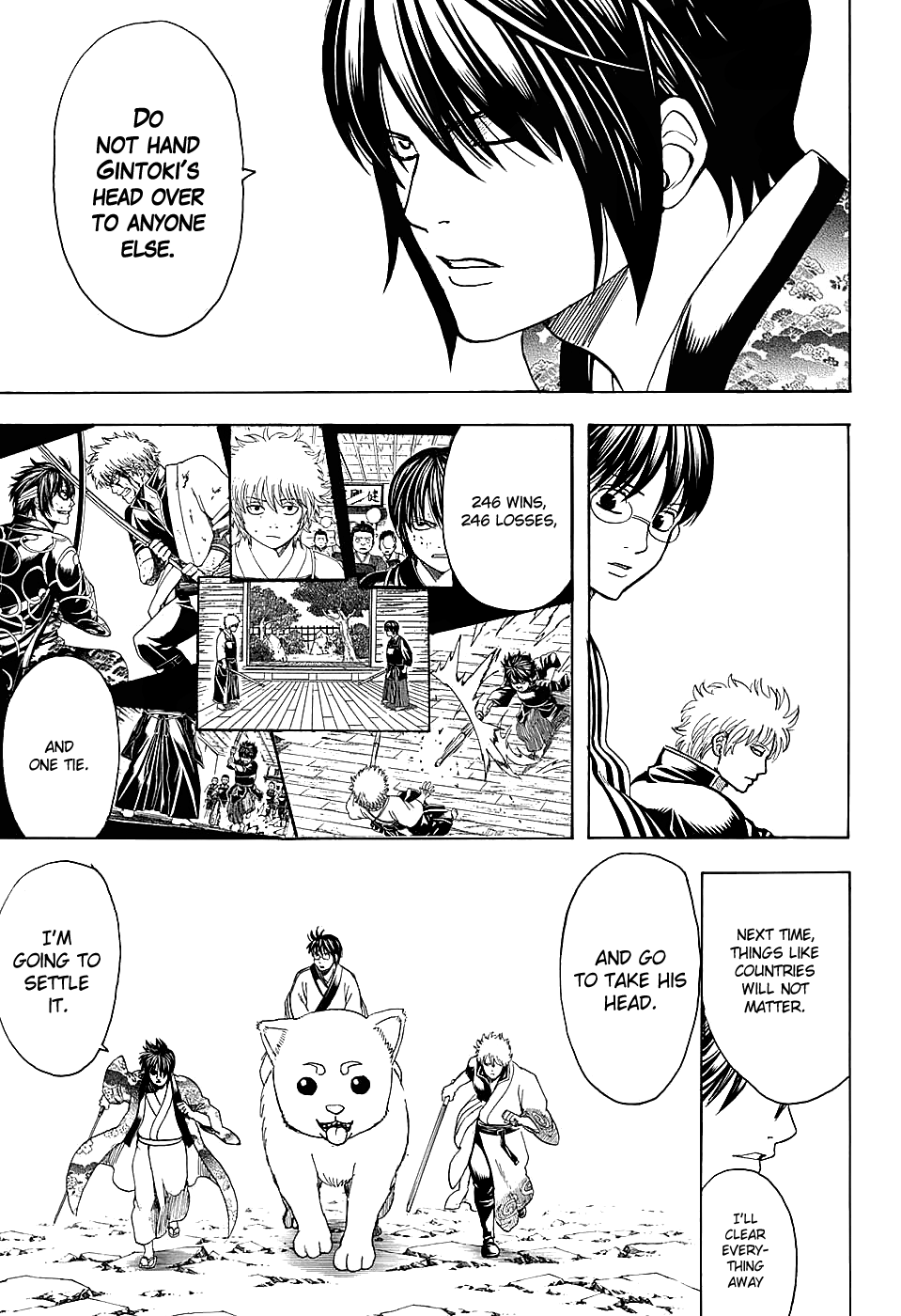 Halaman dari Gintama Chapter 575
