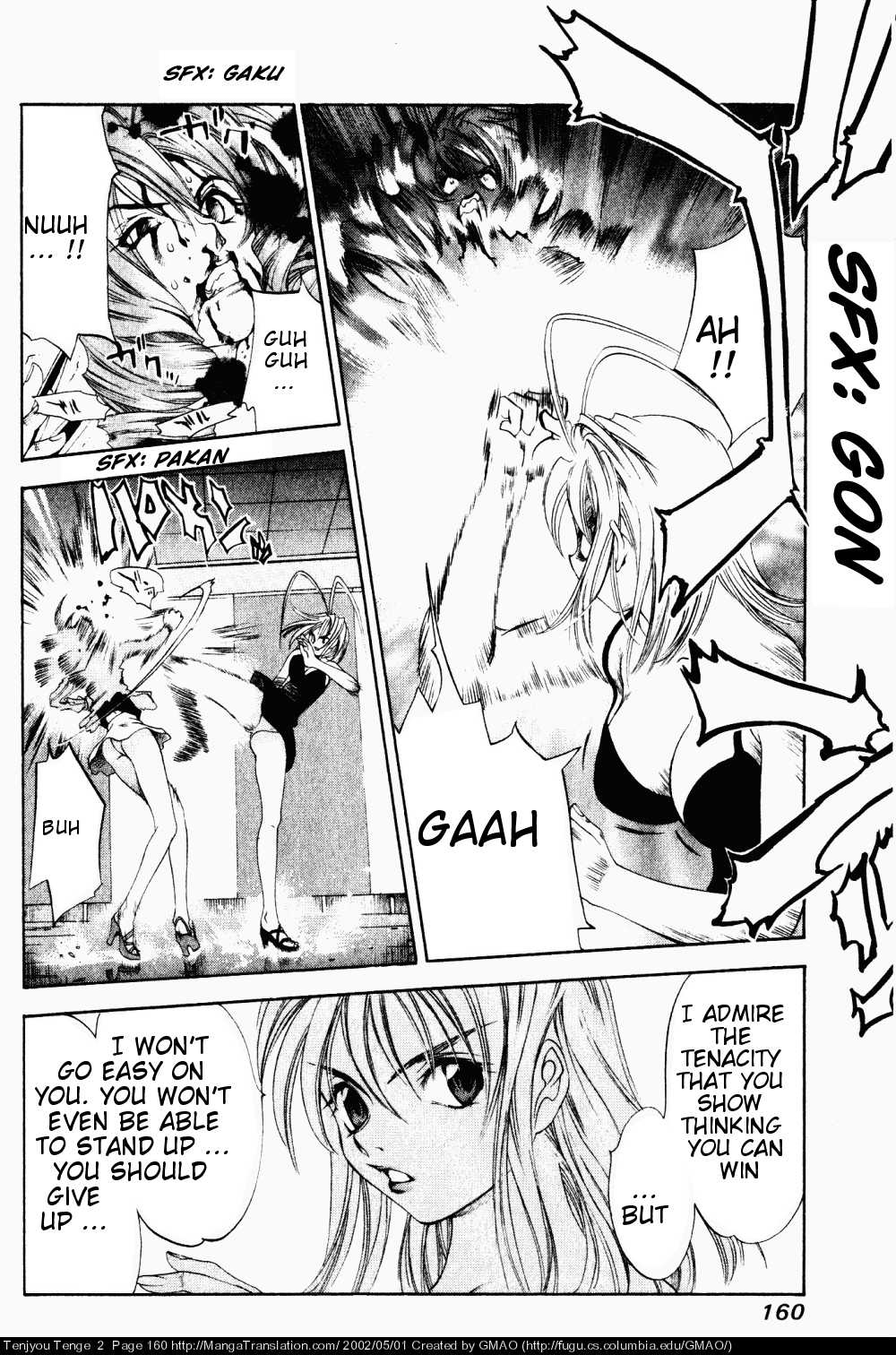 Halaman dari Tenjou Tenge Chapter 12
