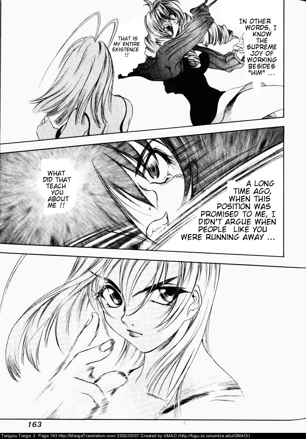 Halaman dari Tenjou Tenge Chapter 12