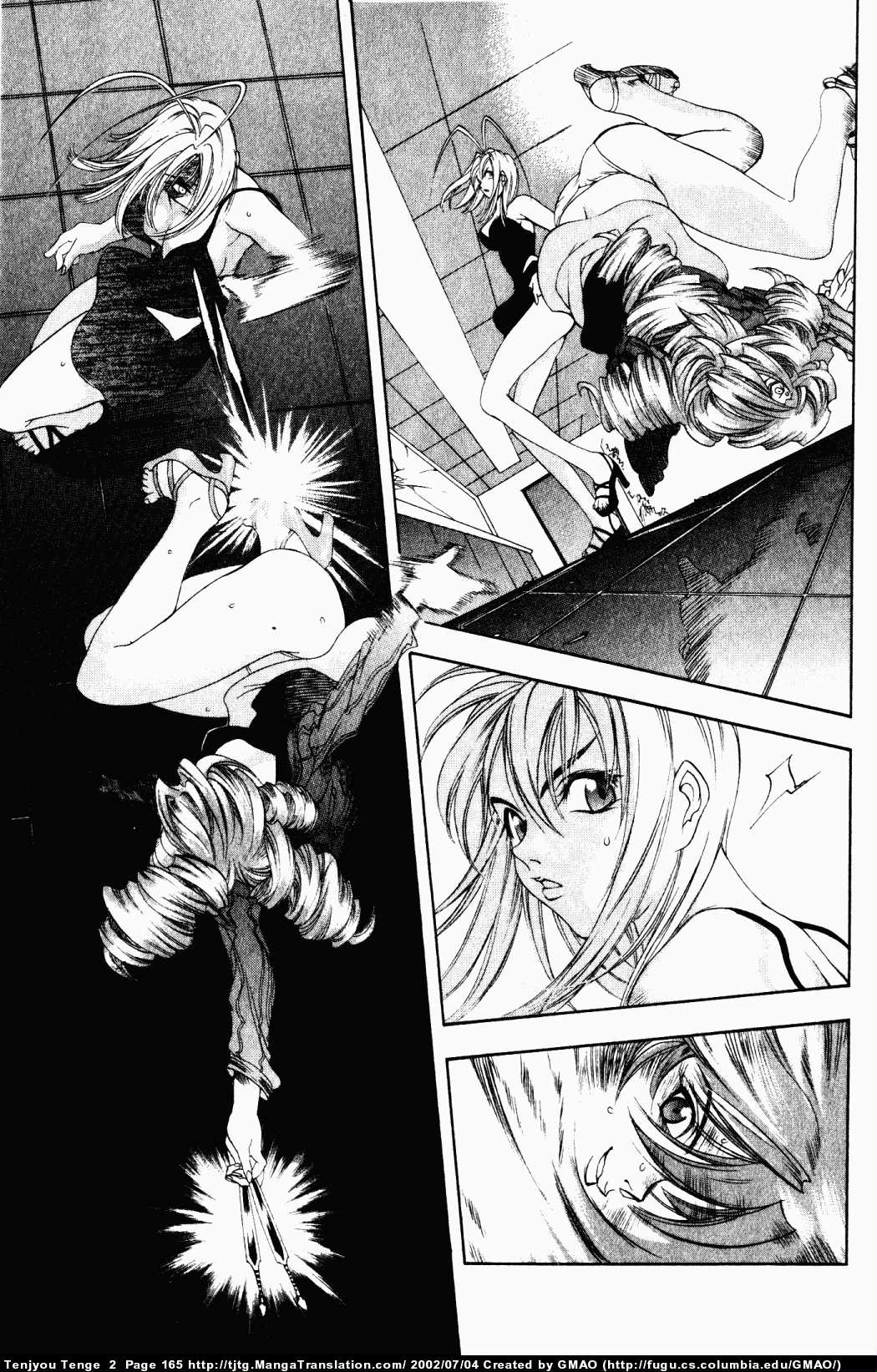 Halaman dari Tenjou Tenge Chapter 12