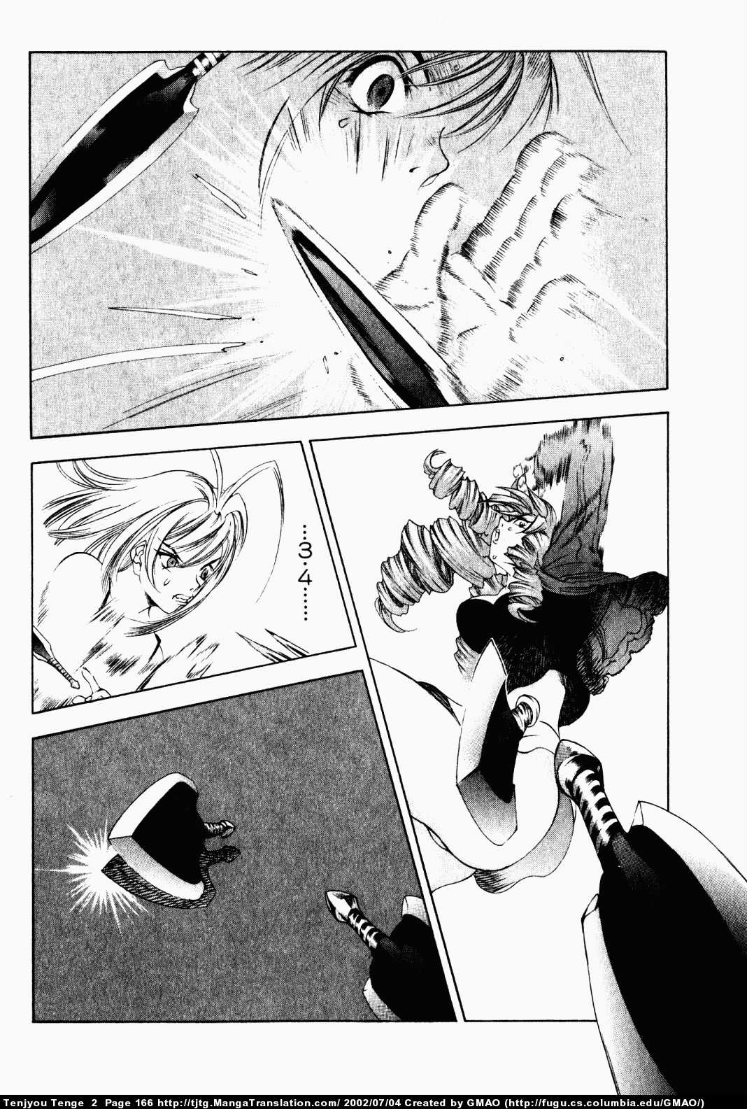 Halaman dari Tenjou Tenge Chapter 12