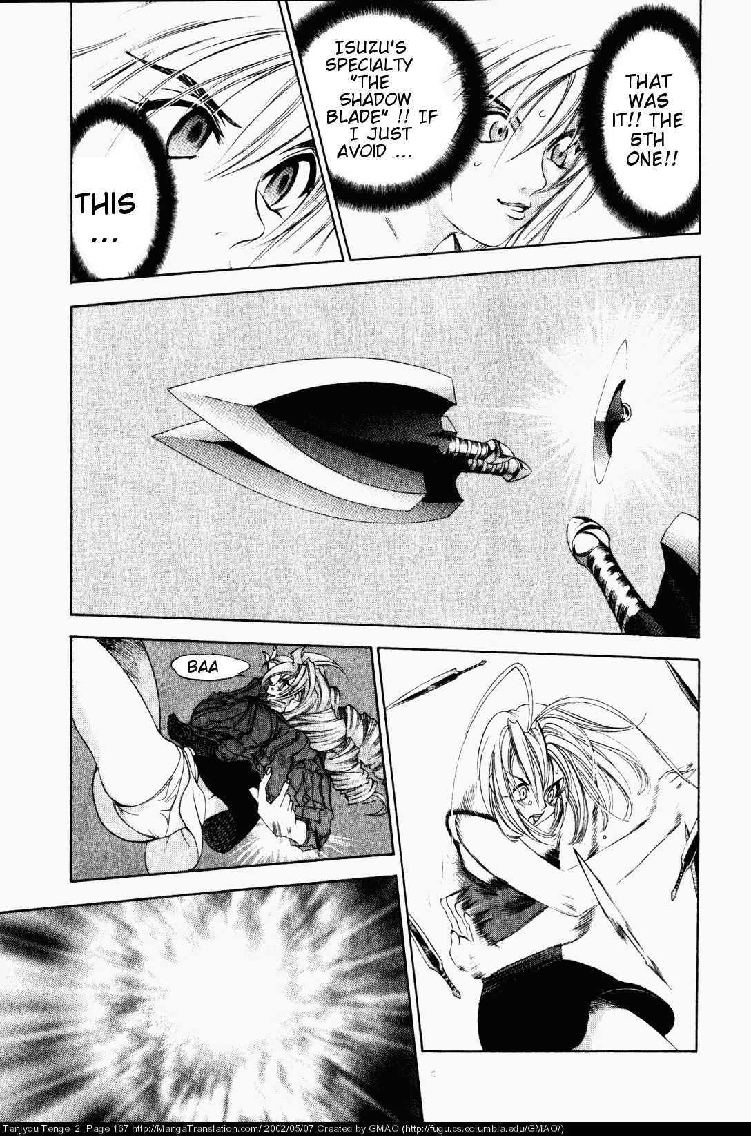 Halaman dari Tenjou Tenge Chapter 12