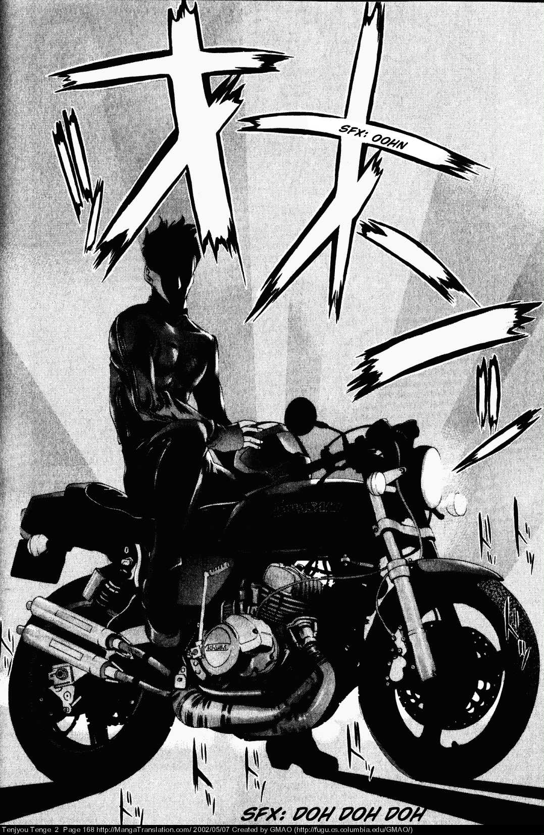 Halaman dari Tenjou Tenge Chapter 12