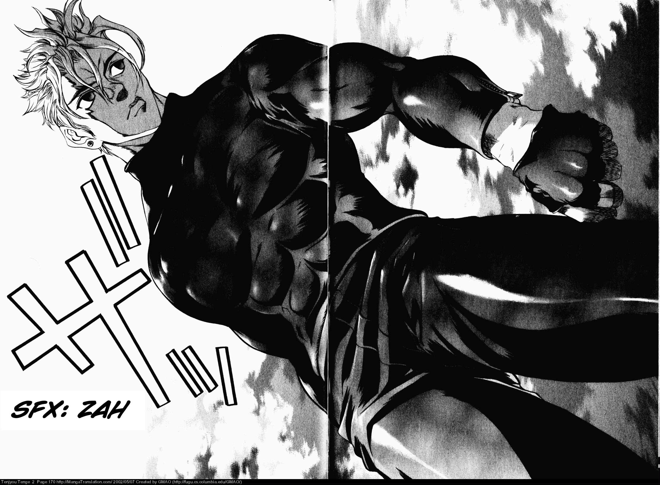 Halaman dari Tenjou Tenge Chapter 12