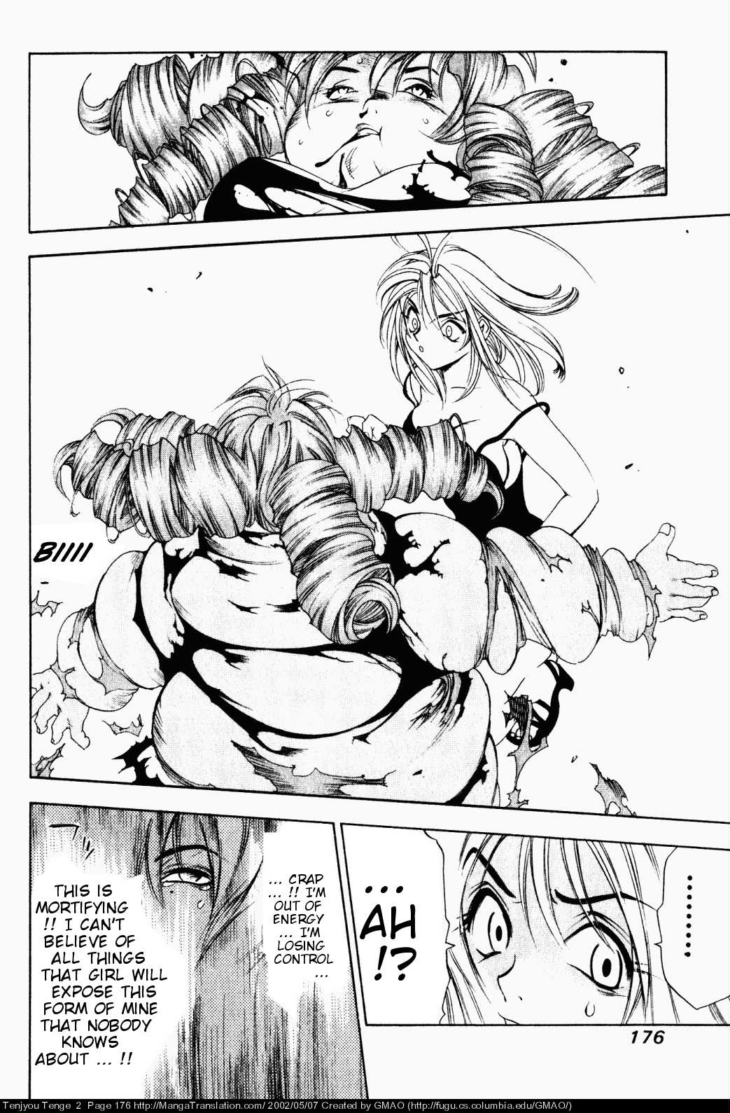 Halaman dari Tenjou Tenge Chapter 12