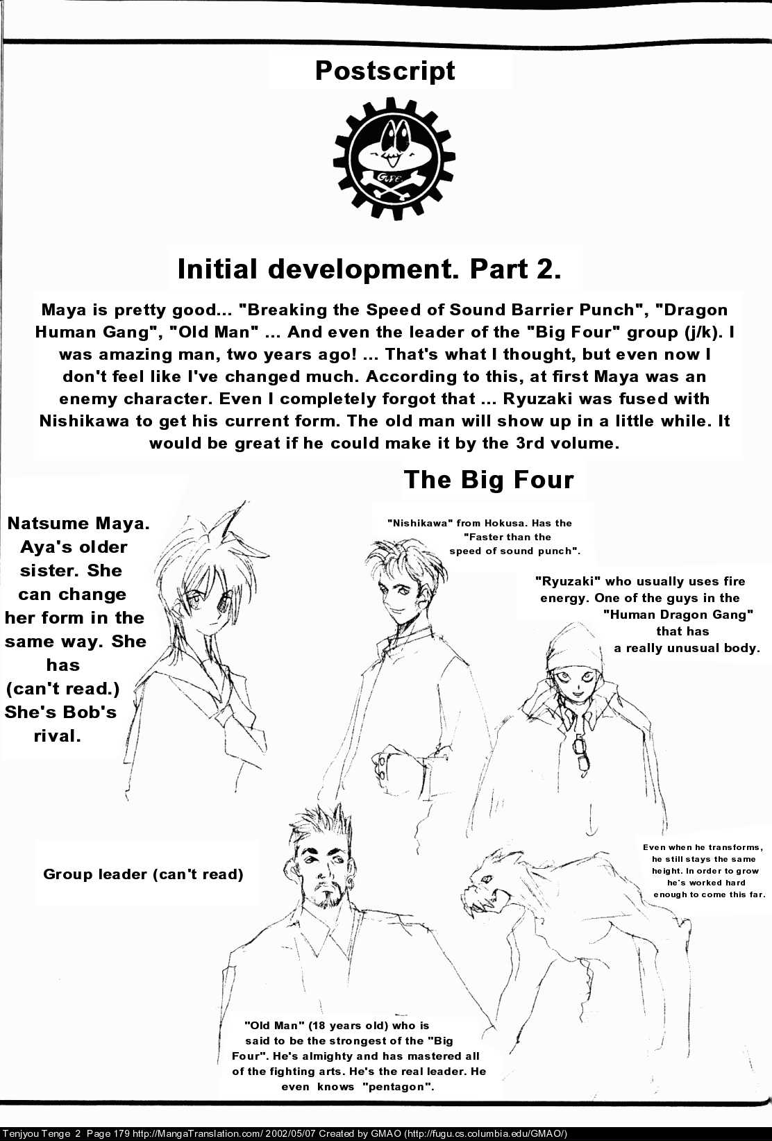 Halaman dari Tenjou Tenge Chapter 12