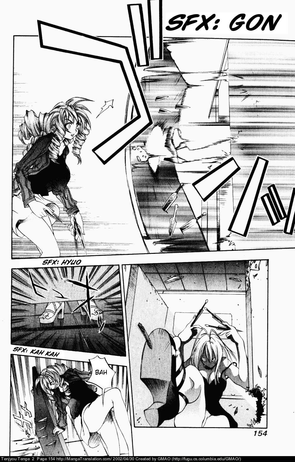 Halaman dari Tenjou Tenge Chapter 12