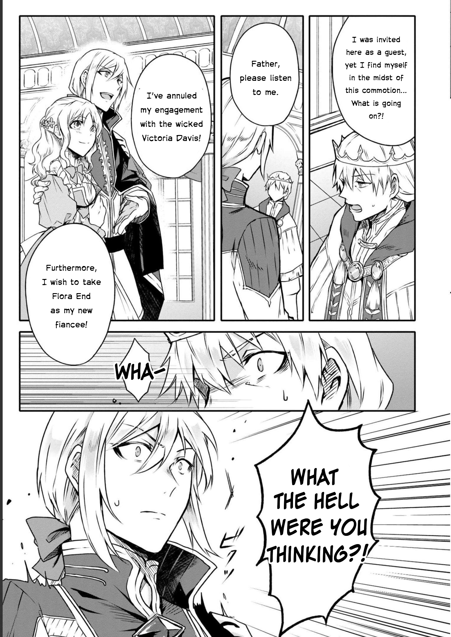 Halaman dari Though I May Be a Villainess, I'll Show You I Can Obtain Happiness! Chapter 2