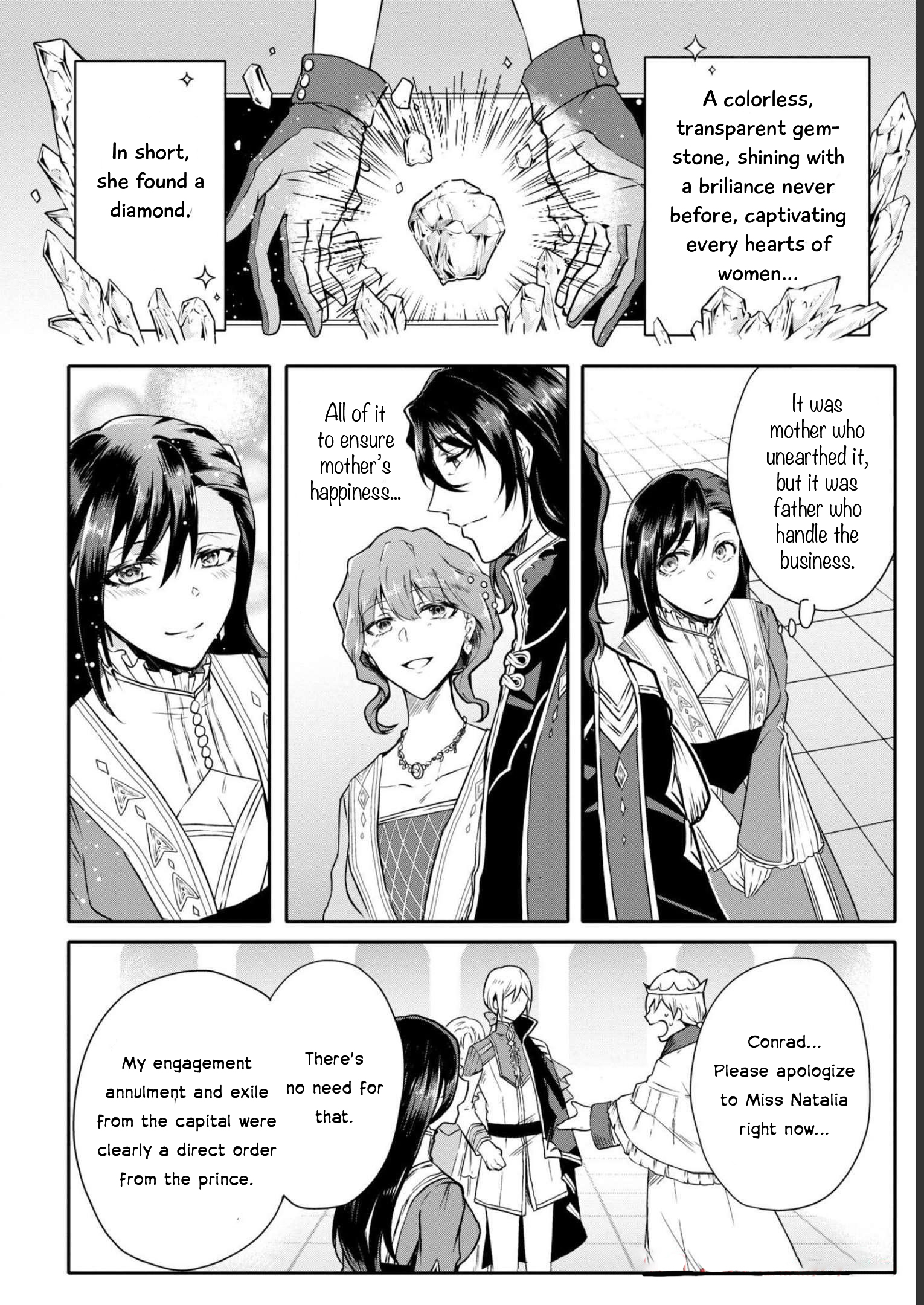 Halaman dari Though I May Be a Villainess, I'll Show You I Can Obtain Happiness! Chapter 2
