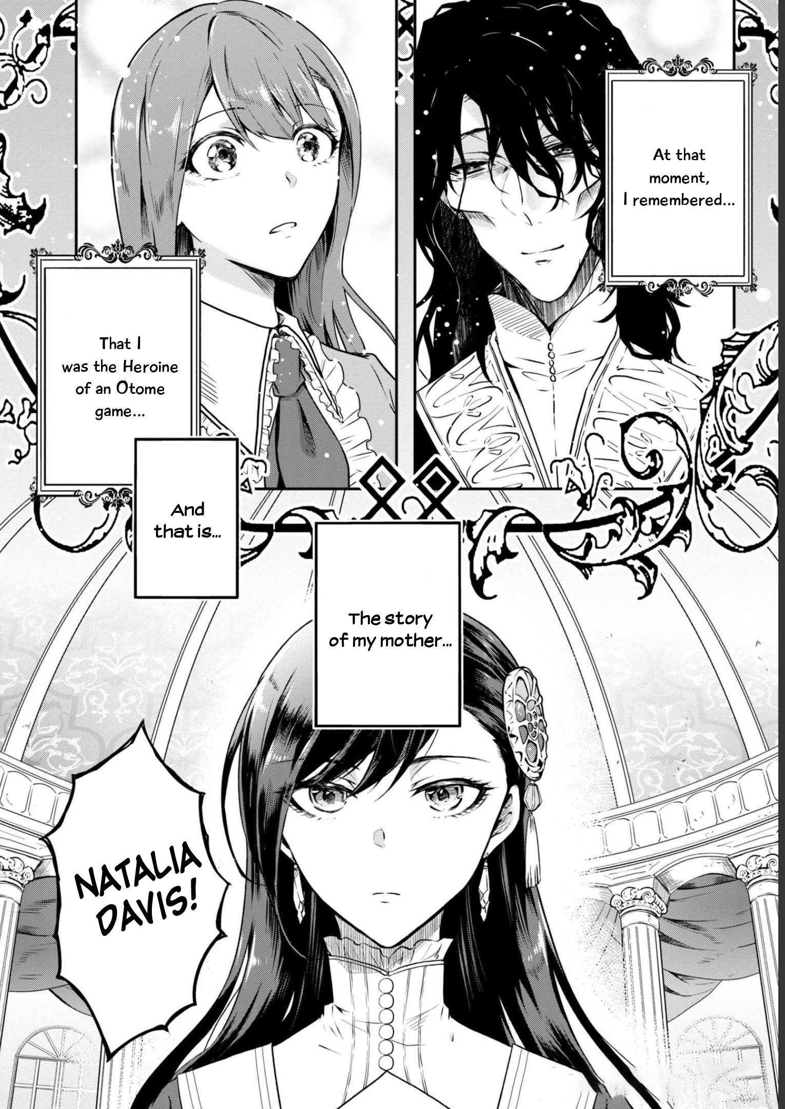 Halaman dari Though I May Be a Villainess, I'll Show You I Can Obtain Happiness! Chapter 2