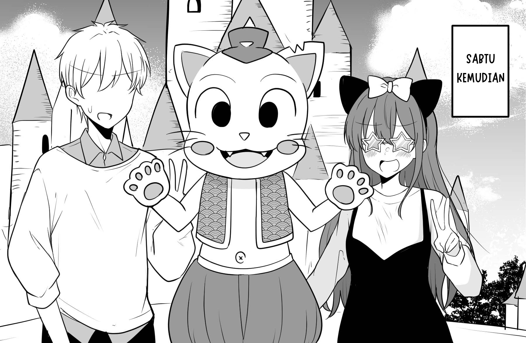 A Girl Who Seems Like a Yandere but Isn't Actually Yandere, but Is a Little Bit Yandere Chapter 6 - halaman 4
