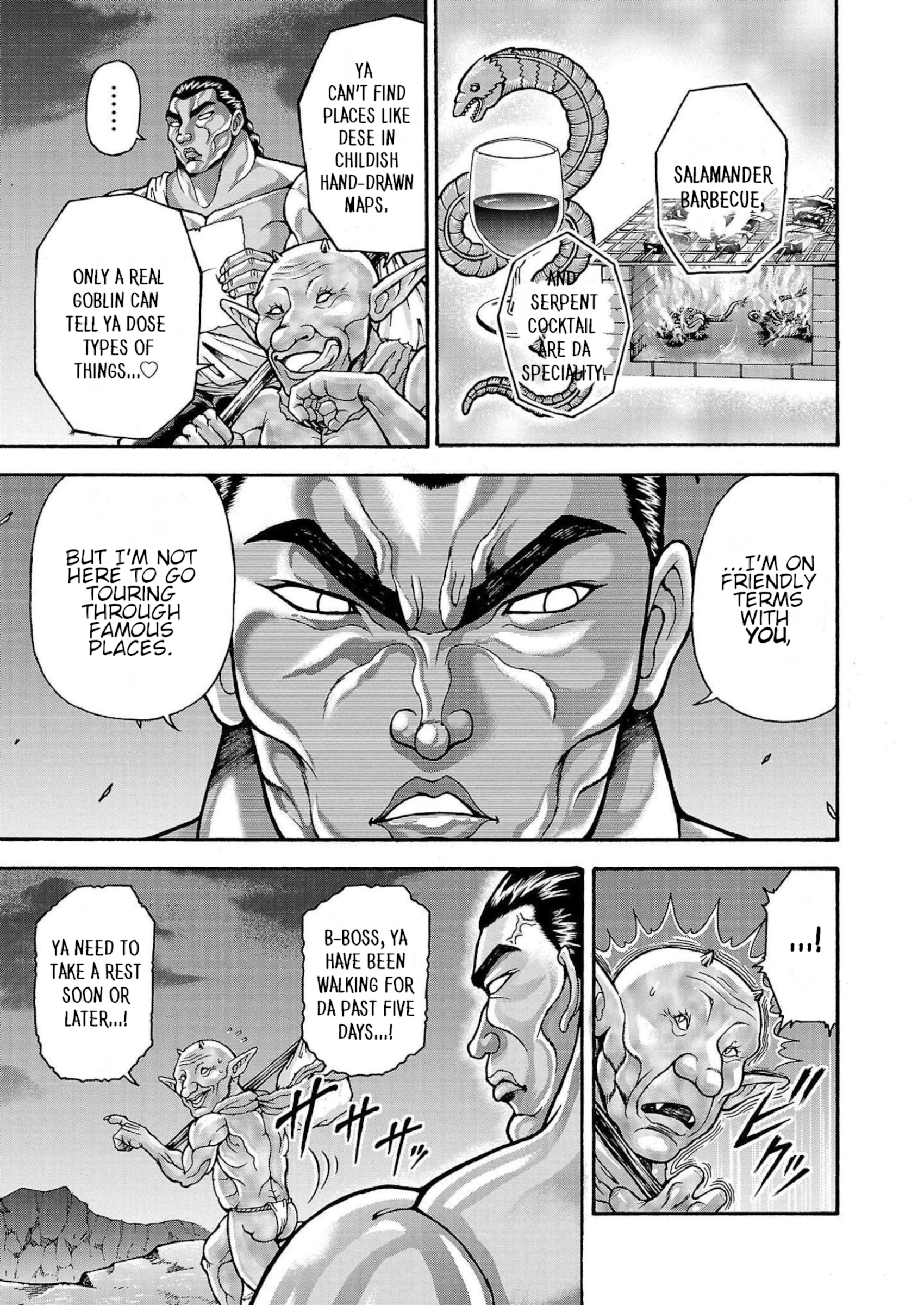 Baki Gaiden - Retsu Kaiou wa Isekai Tensei Shitemo Ikkou ni Kamawan Chapter 32 Page 3