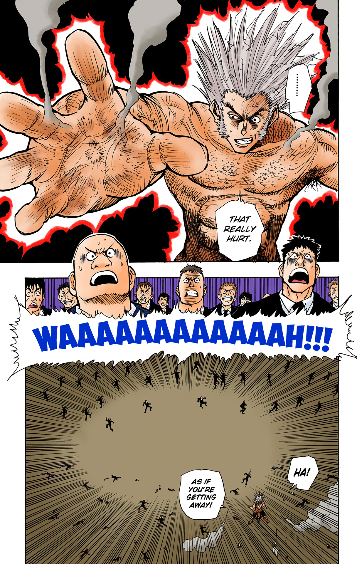 Halaman dari HUNTER x HUNTER (Official Colored) Chapter 75
