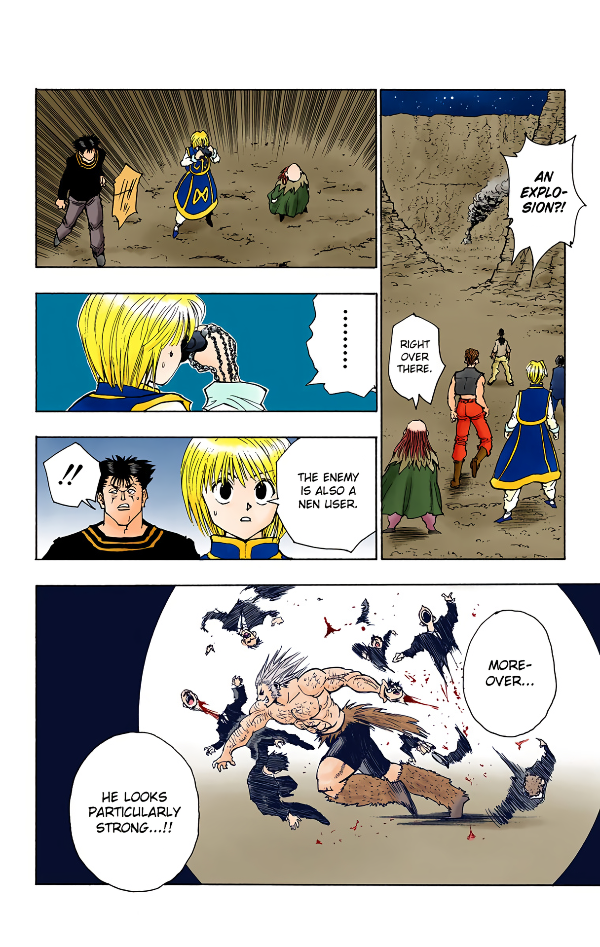 Halaman dari HUNTER x HUNTER (Official Colored) Chapter 75