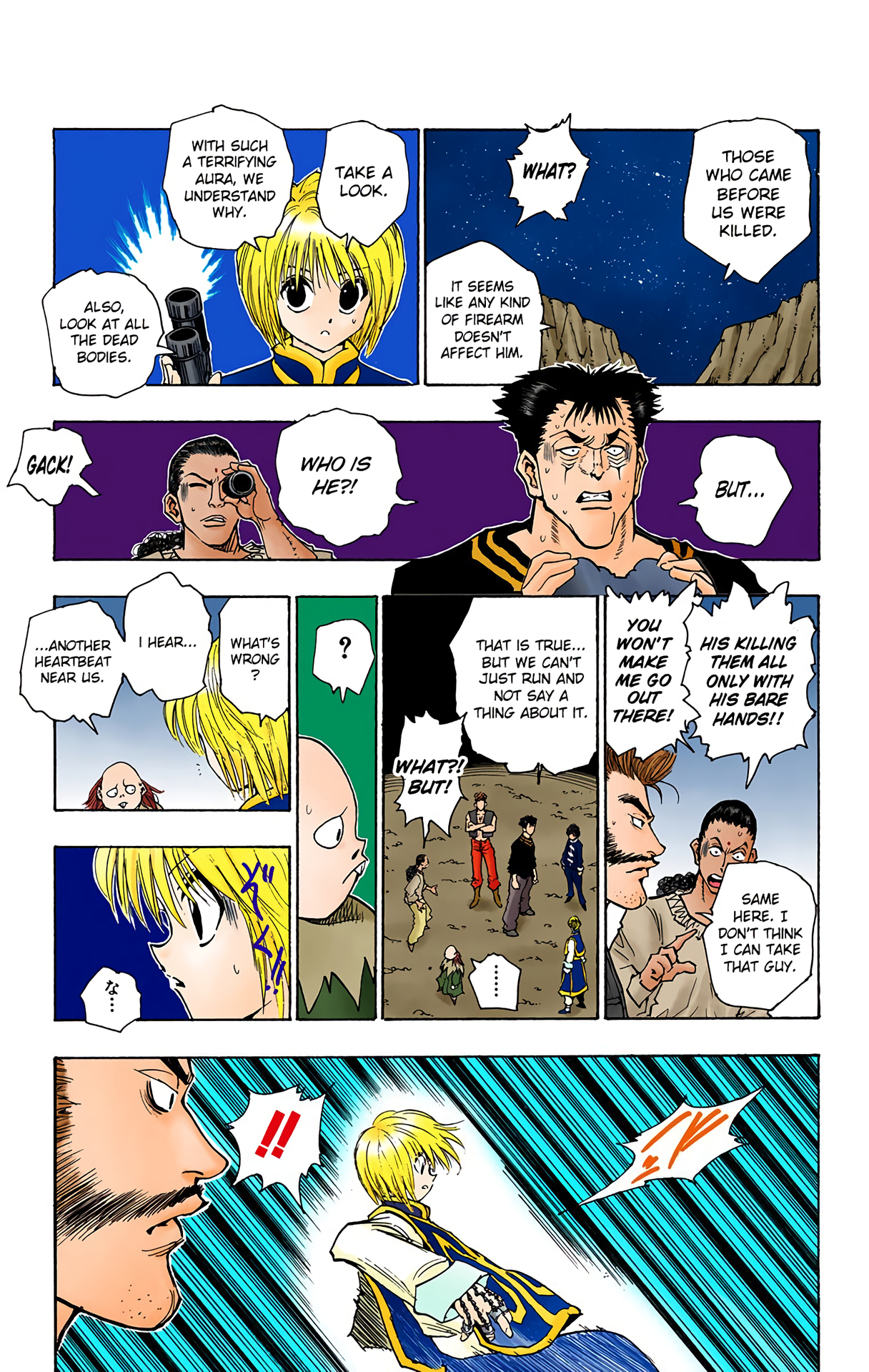 Halaman dari HUNTER x HUNTER (Official Colored) Chapter 75