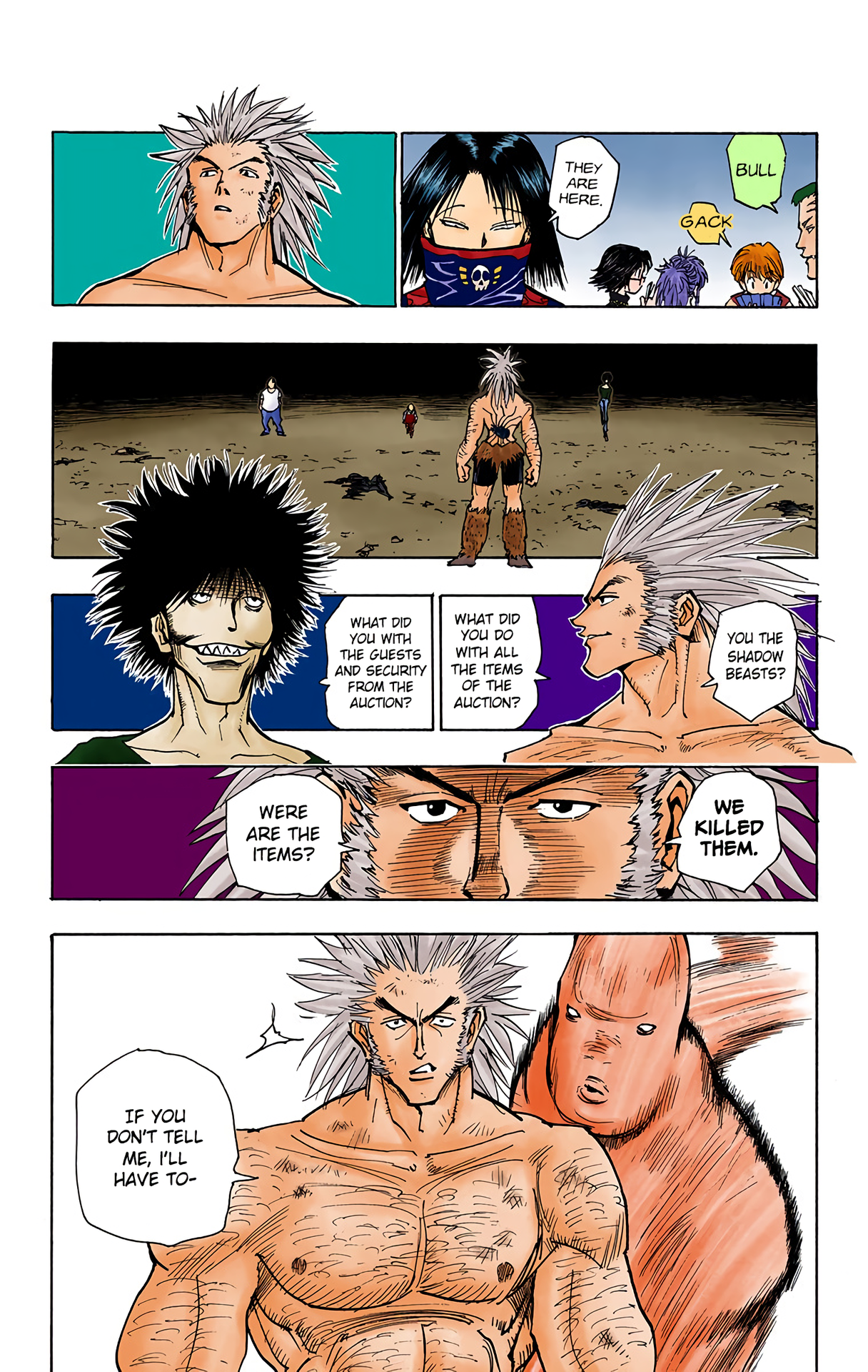 Halaman dari HUNTER x HUNTER (Official Colored) Chapter 75