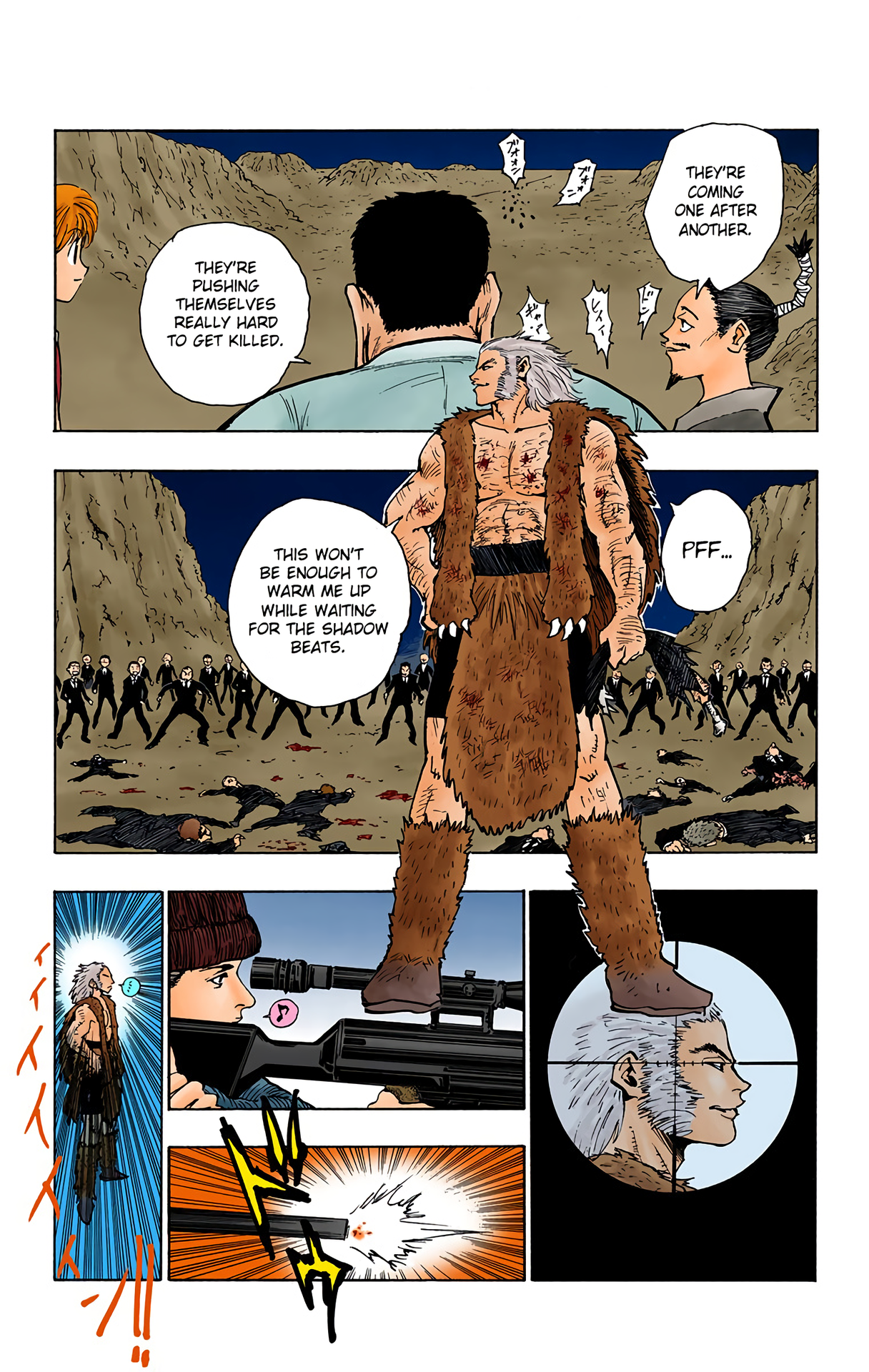 Halaman dari HUNTER x HUNTER (Official Colored) Chapter 75