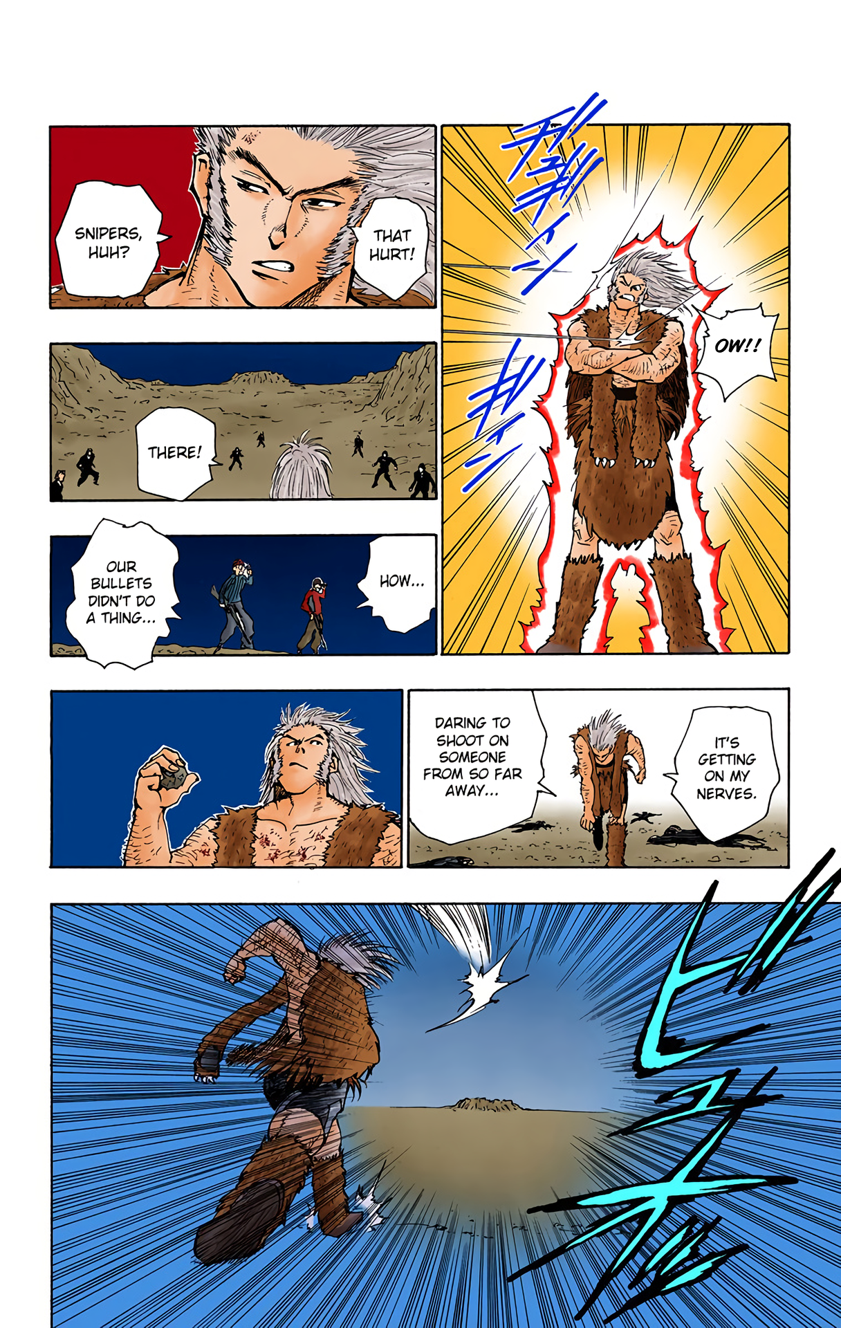 Halaman dari HUNTER x HUNTER (Official Colored) Chapter 75