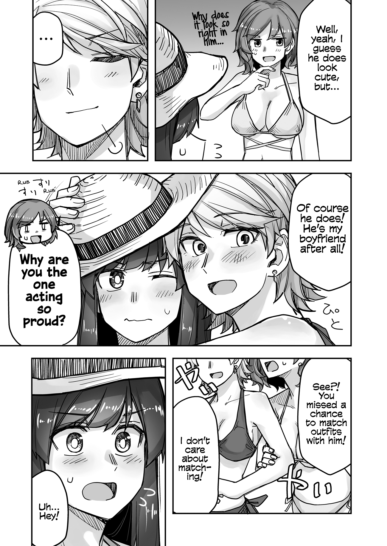 Halaman dari Ikemen Joshi to Josou Danshi Chapter 60