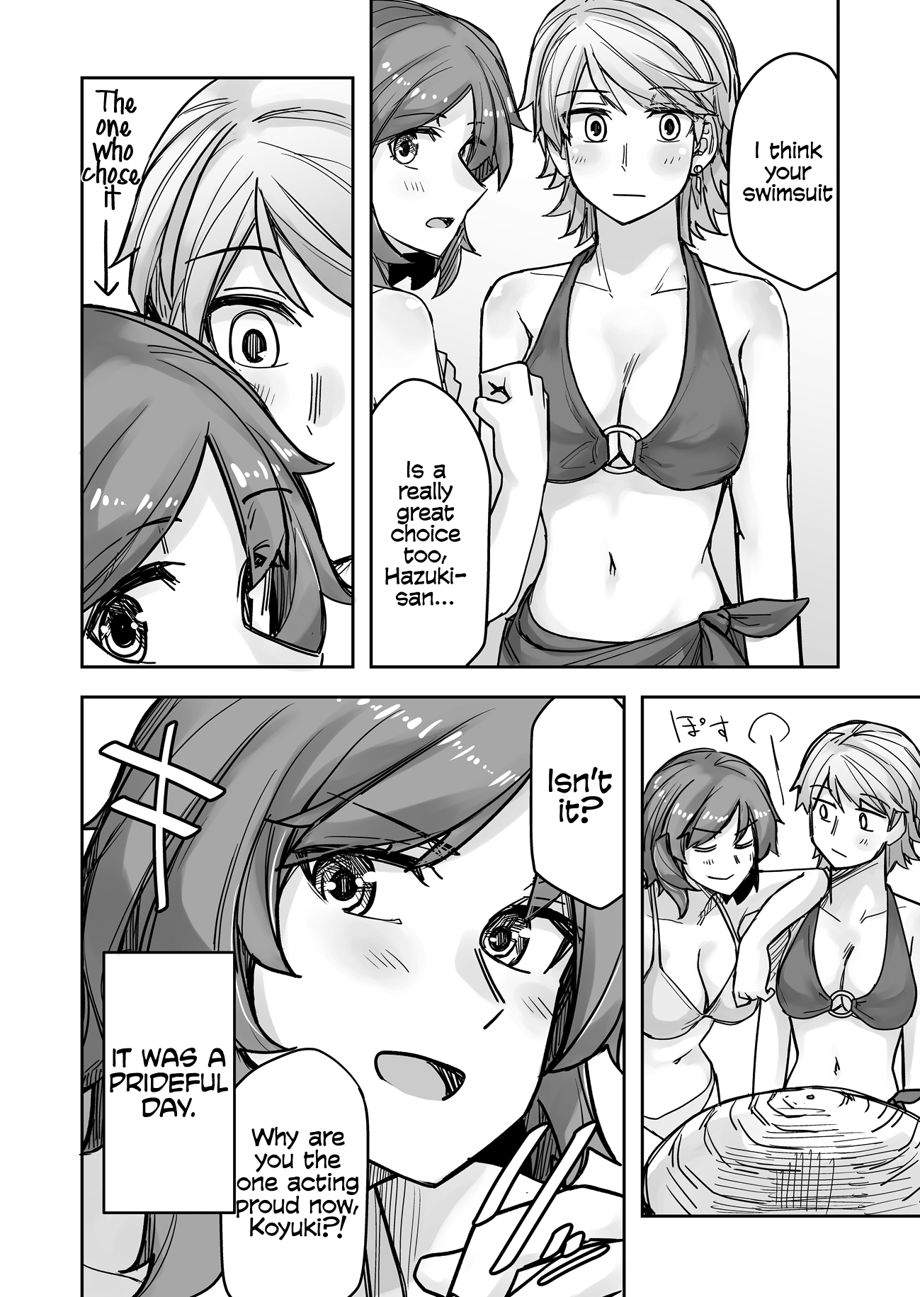 Halaman dari Ikemen Joshi to Josou Danshi Chapter 60