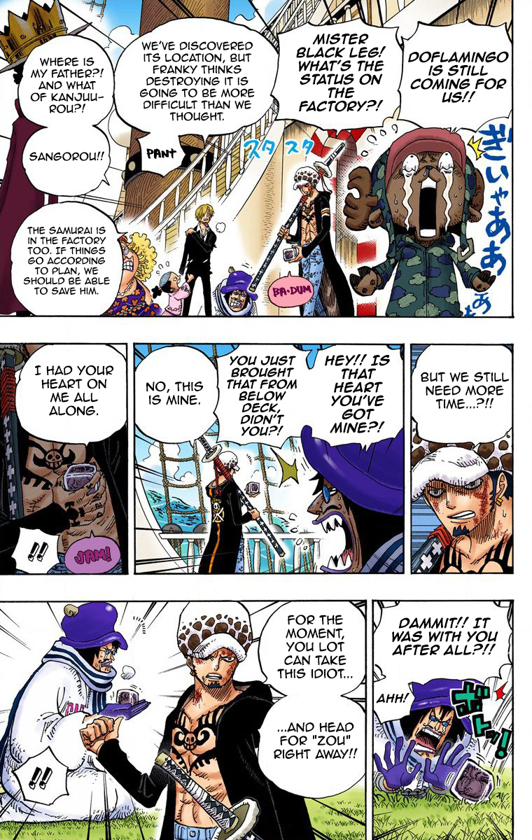 Halaman dari One Piece (Official Colored) Chapter 724