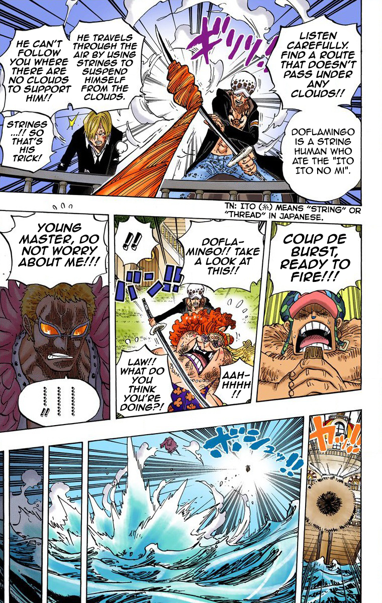 Halaman dari One Piece (Official Colored) Chapter 724