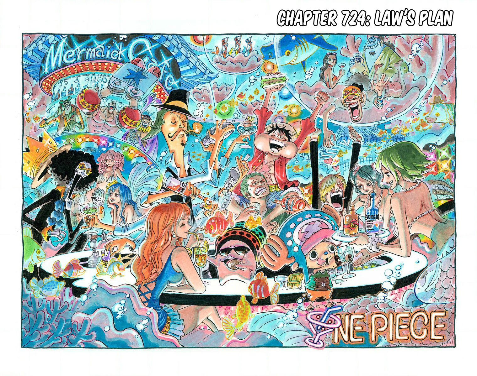 Halaman dari One Piece (Official Colored) Chapter 724