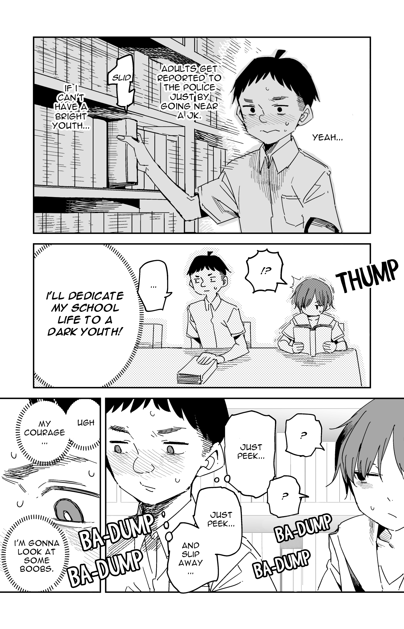 Halaman dari Oshimai Chapter 1