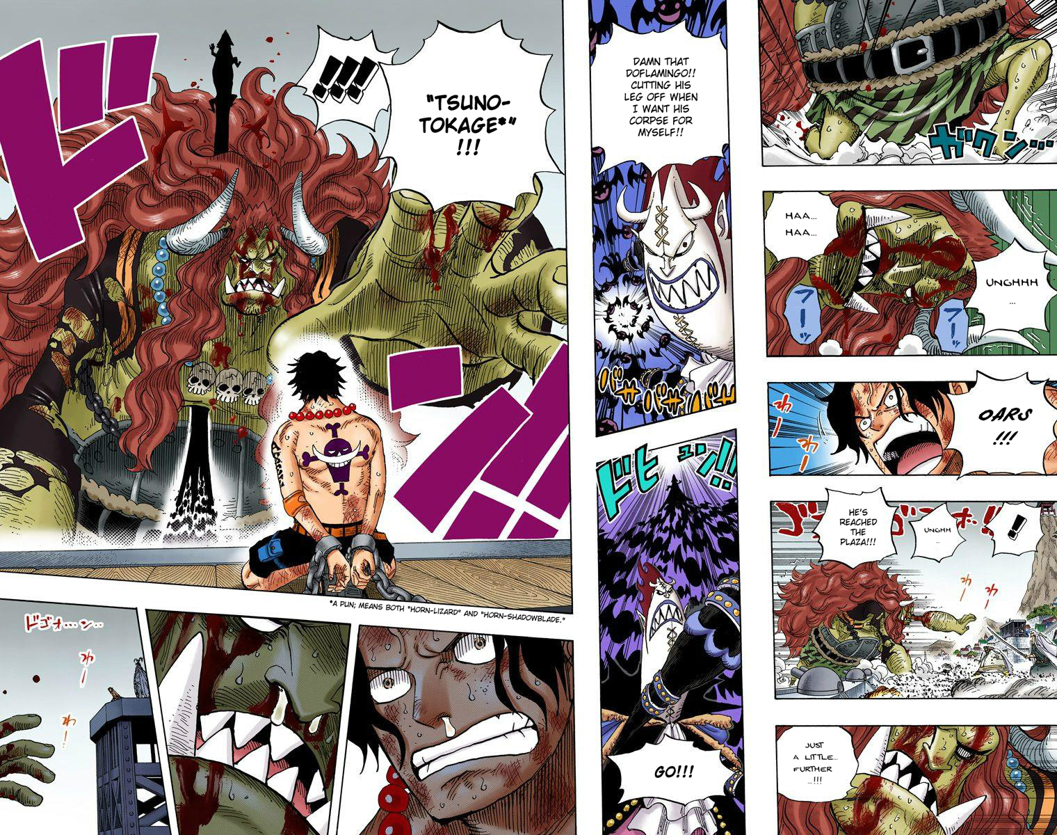 Halaman dari One Piece (Official Colored) Chapter 555
