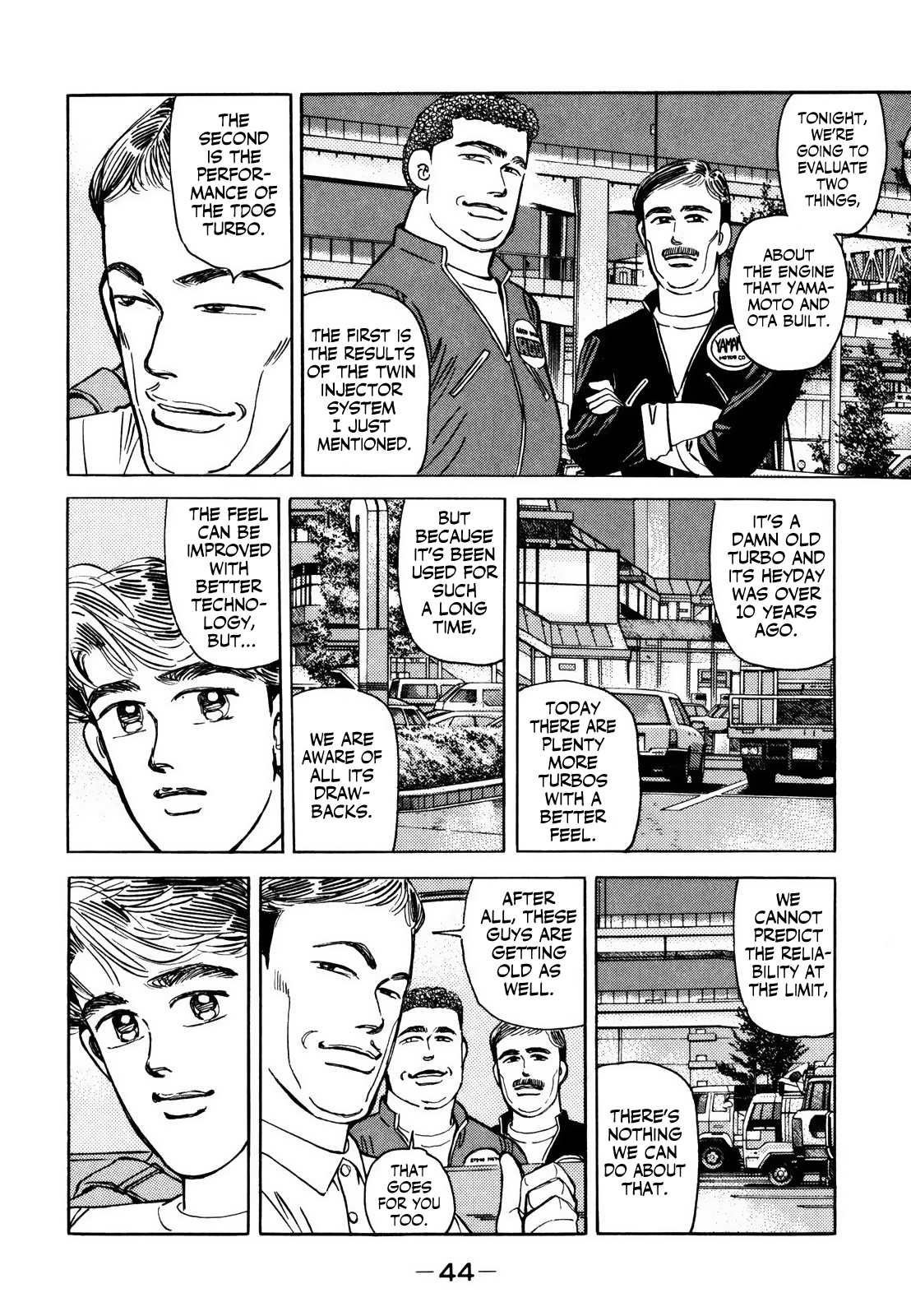 Halaman dari Wangan Midnight Chapter 135