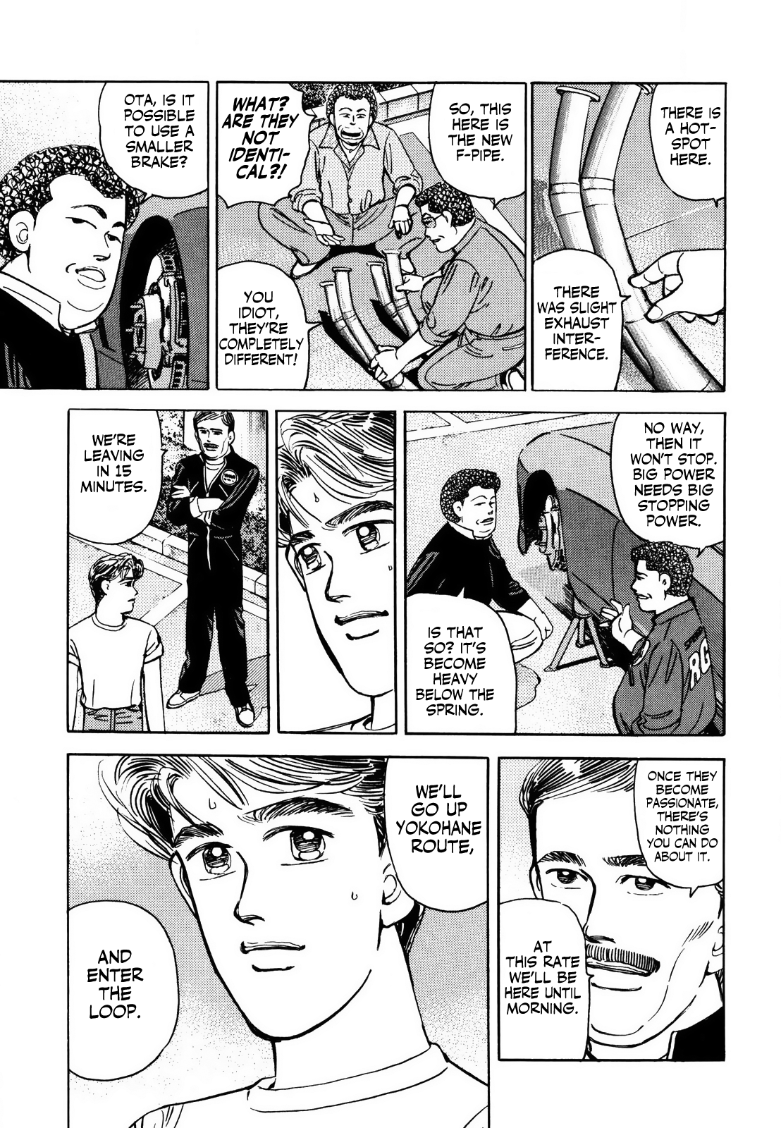 Halaman dari Wangan Midnight Chapter 135