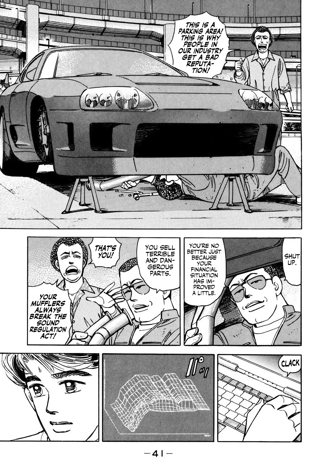 Halaman dari Wangan Midnight Chapter 135