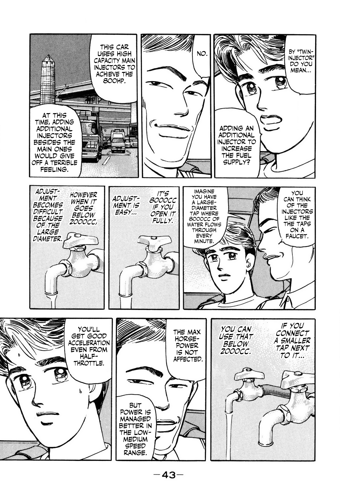 Halaman dari Wangan Midnight Chapter 135