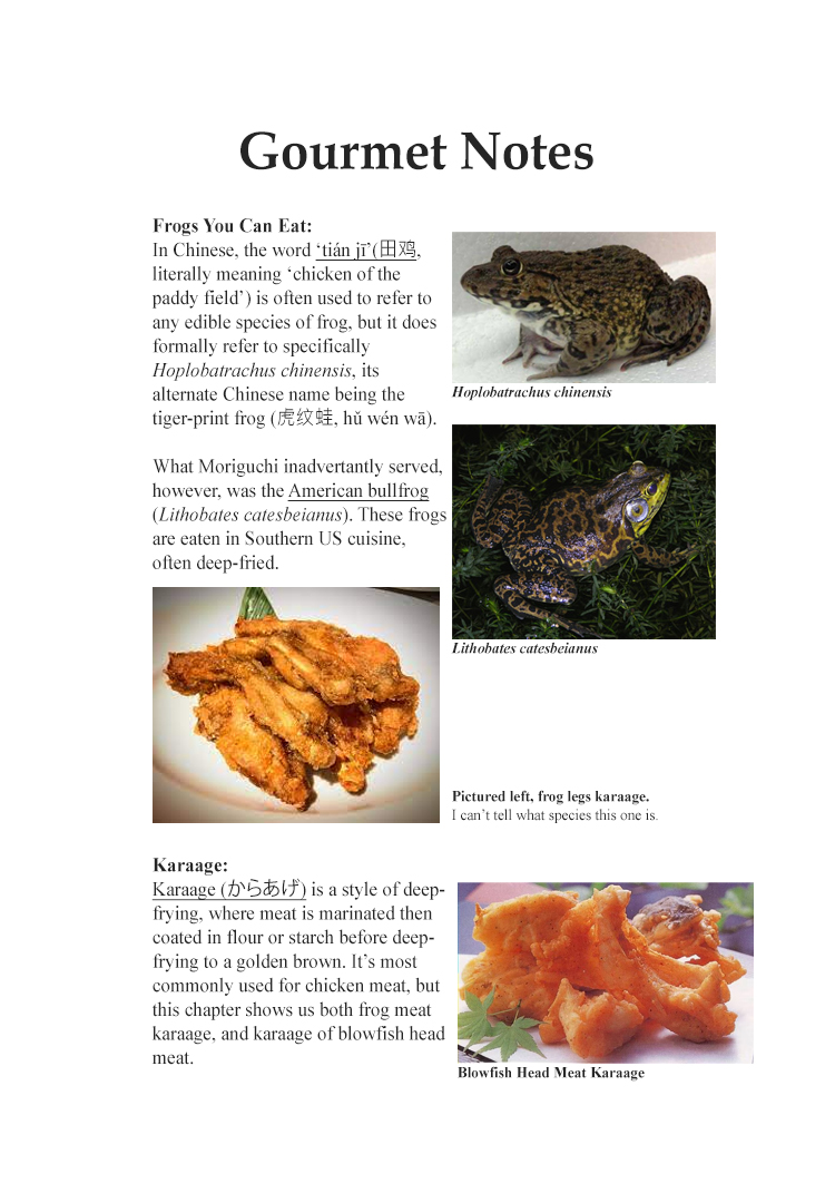 Halaman dari Oishinbo Chapter 138