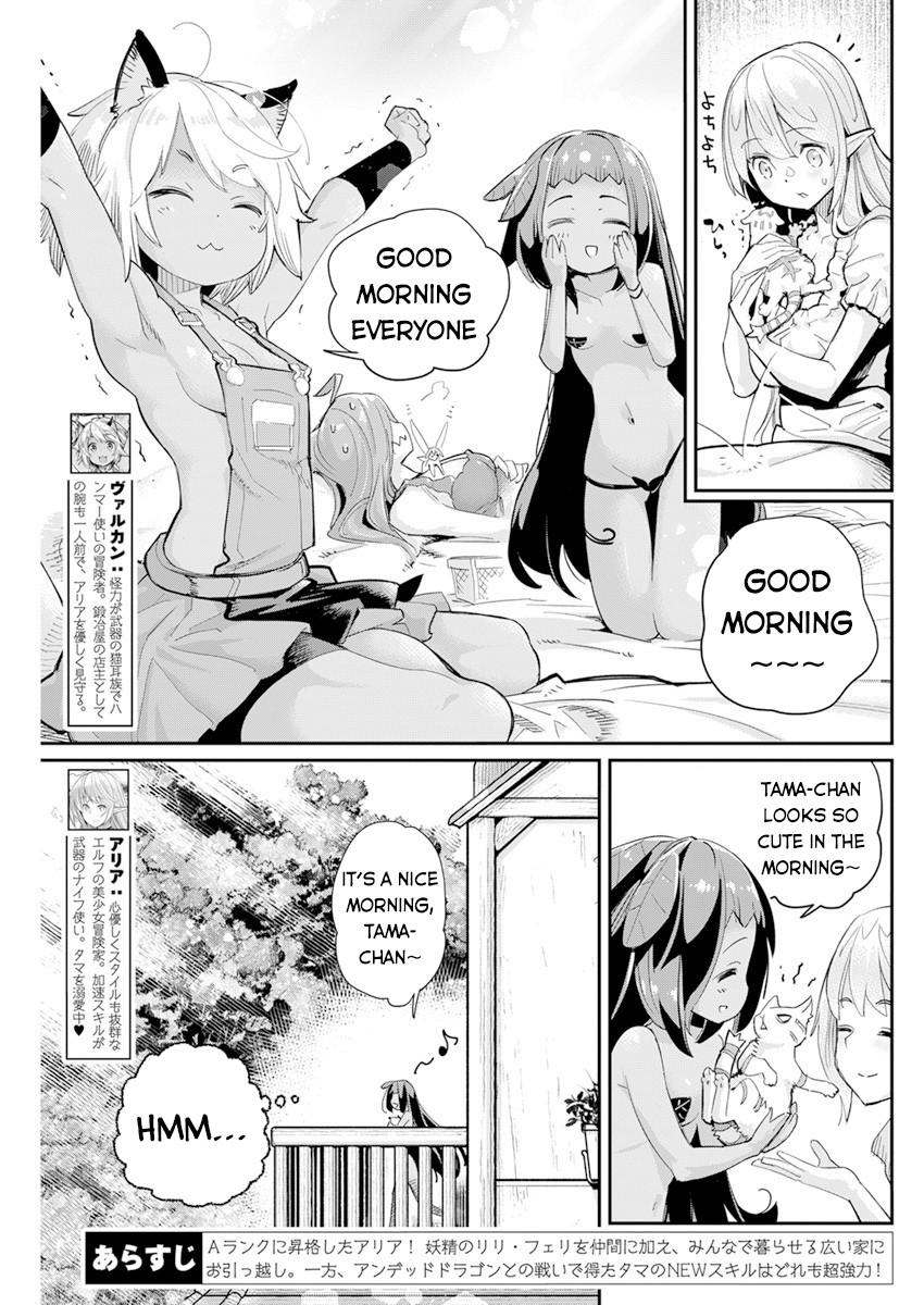 Halaman dari S-Rank Monster no "Behemoth" Dakedo, Neko to Machigawarete Elf Musume no Pet to Shite Kurashitemasu Chapter 40