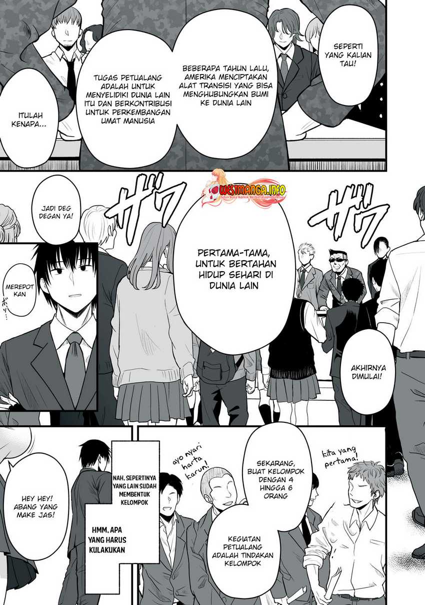 Isekai Rakuraku Survival: Seizon Skill Kyousha no Ore ga Bishoujo Yonin to Kurasu Mujintou Seikatsu Chapter 1 - halaman 13