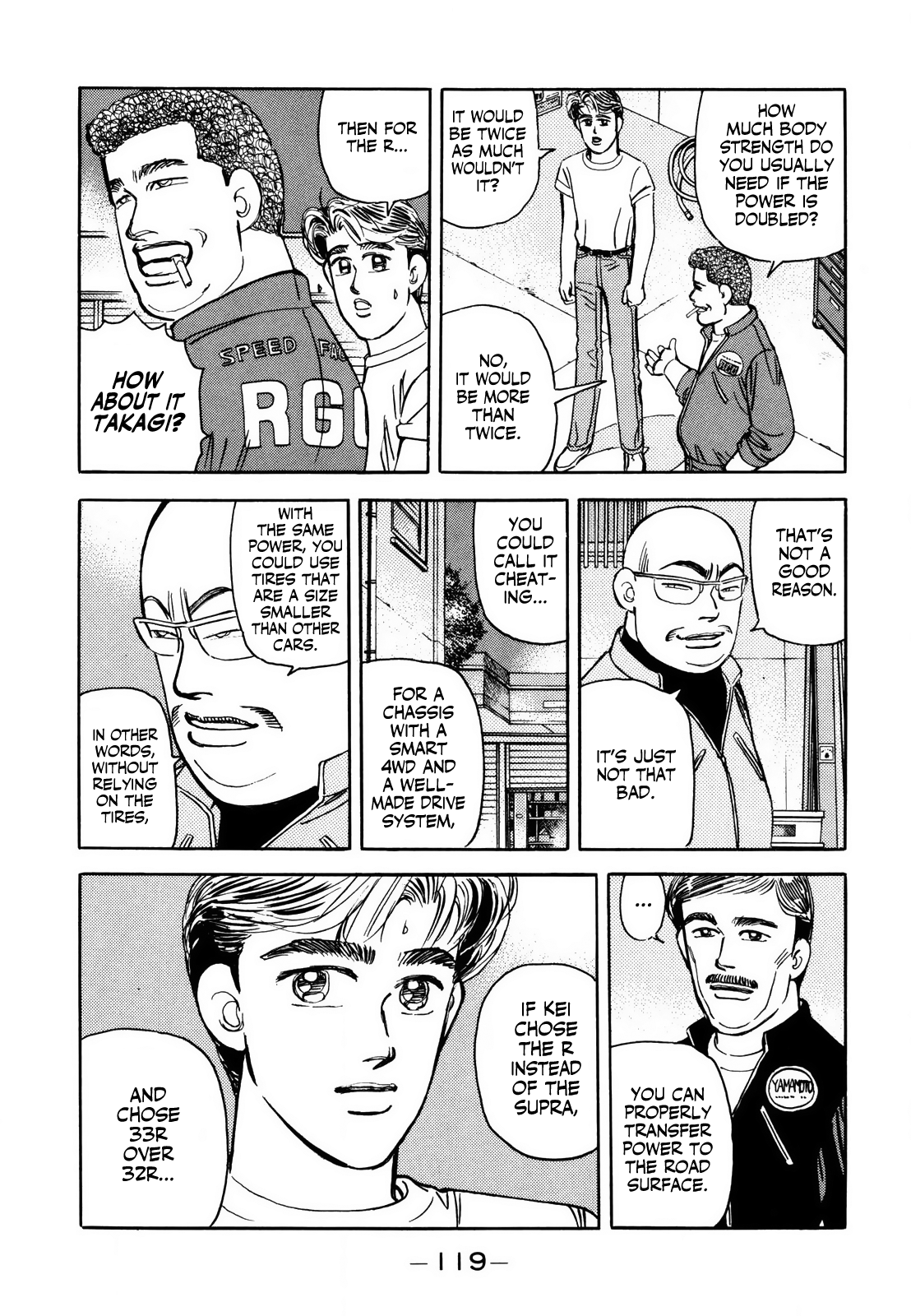 Halaman dari Wangan Midnight Chapter 125