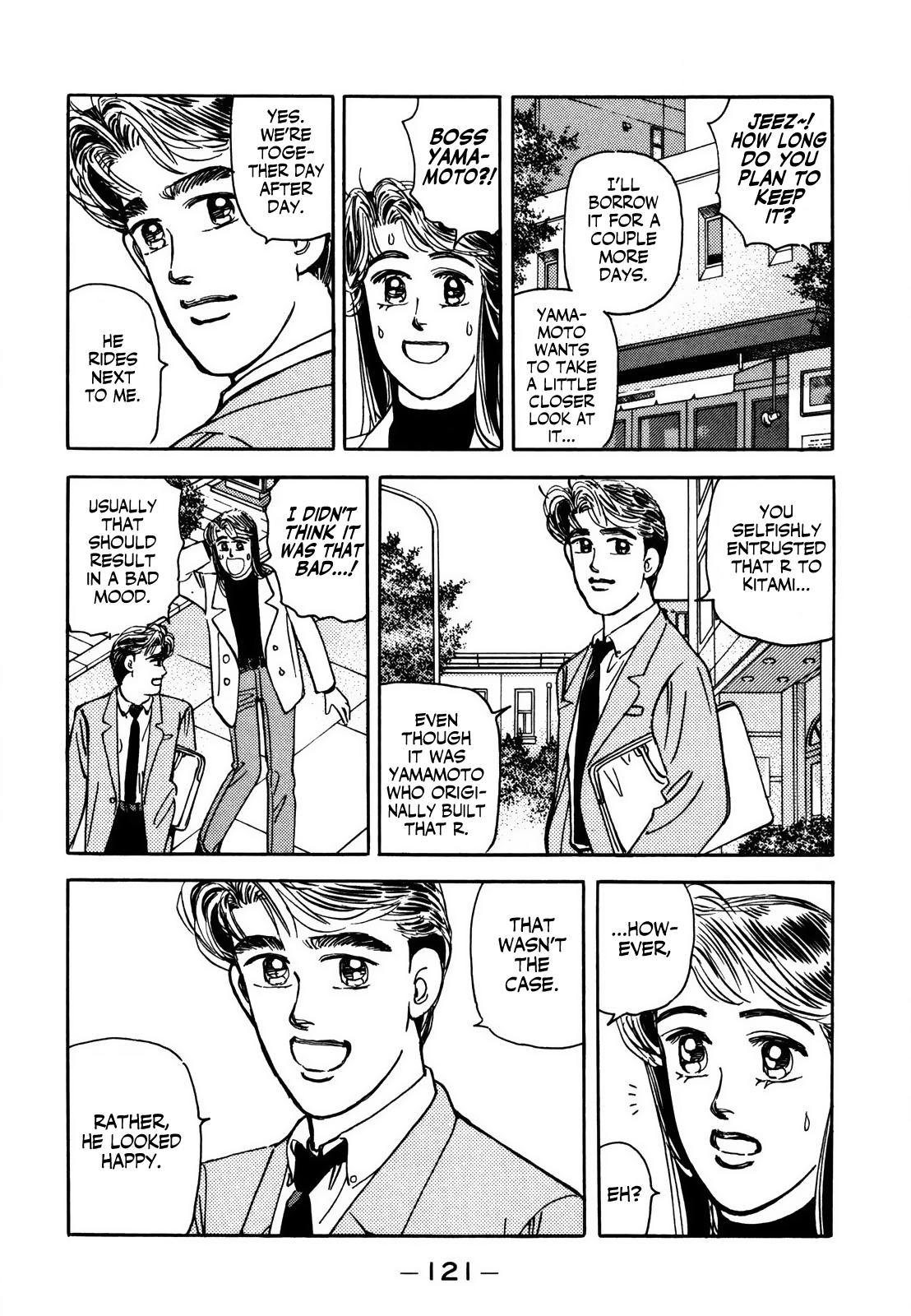 Halaman dari Wangan Midnight Chapter 125